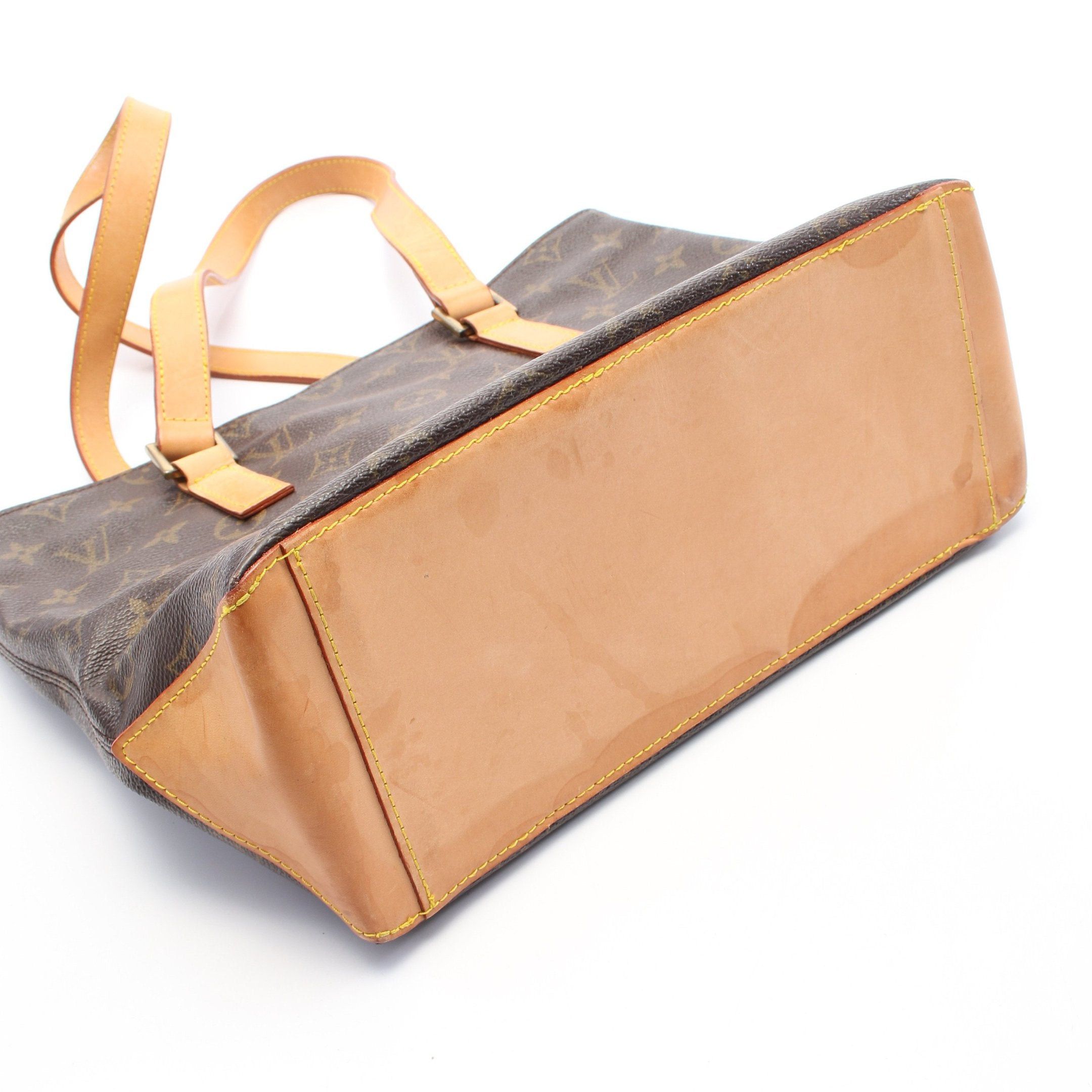 Louis Vuitton Louis Vuitton Cabas Piano Monogram Shoulder Bag Leather Brown Size ONE SIZE - 9 Thumbnail
