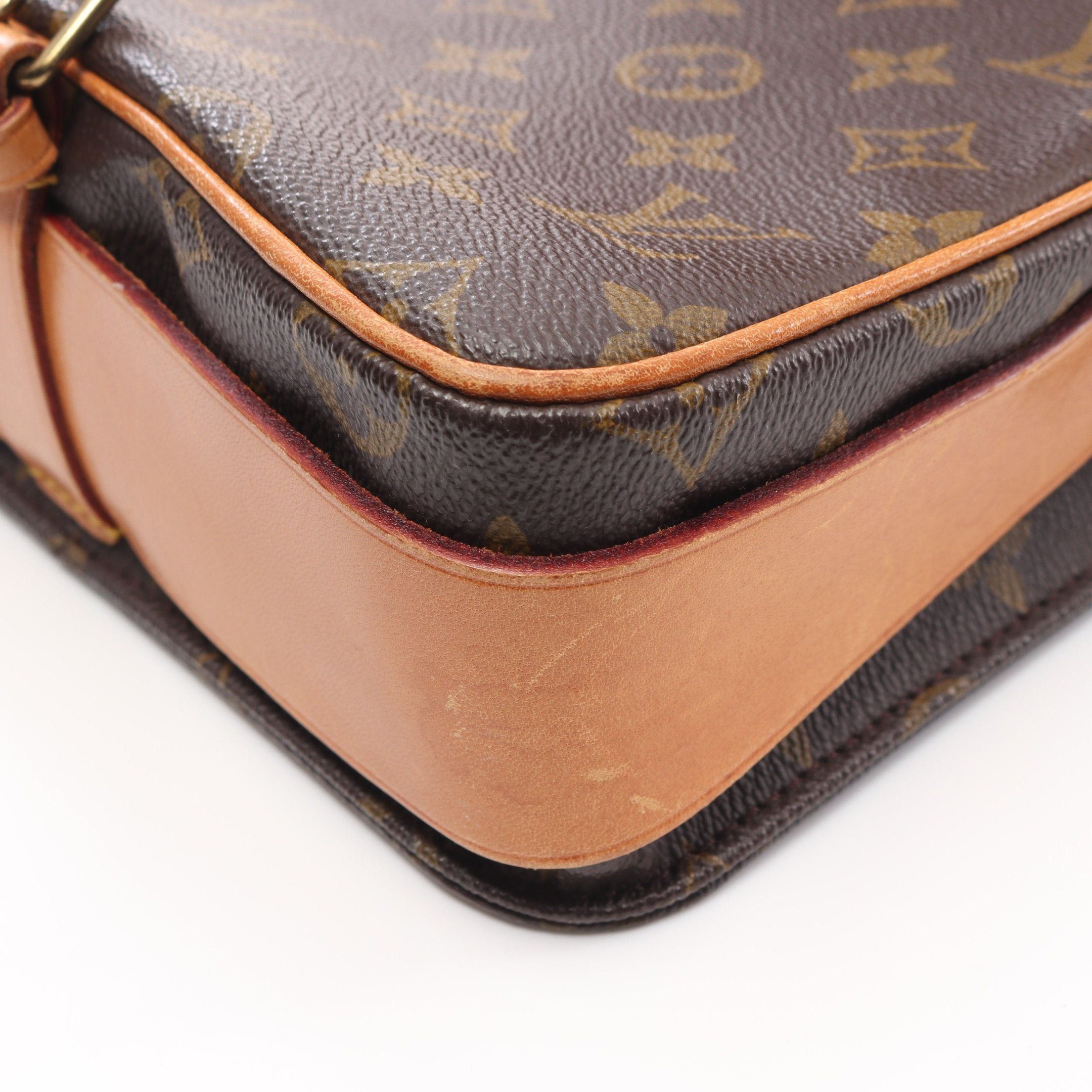 Louis Vuitton Louis Vuitton Cartesier Mm Monogram Shoulder Bag Leather Brown Size ONE SIZE - 6 Thumbnail