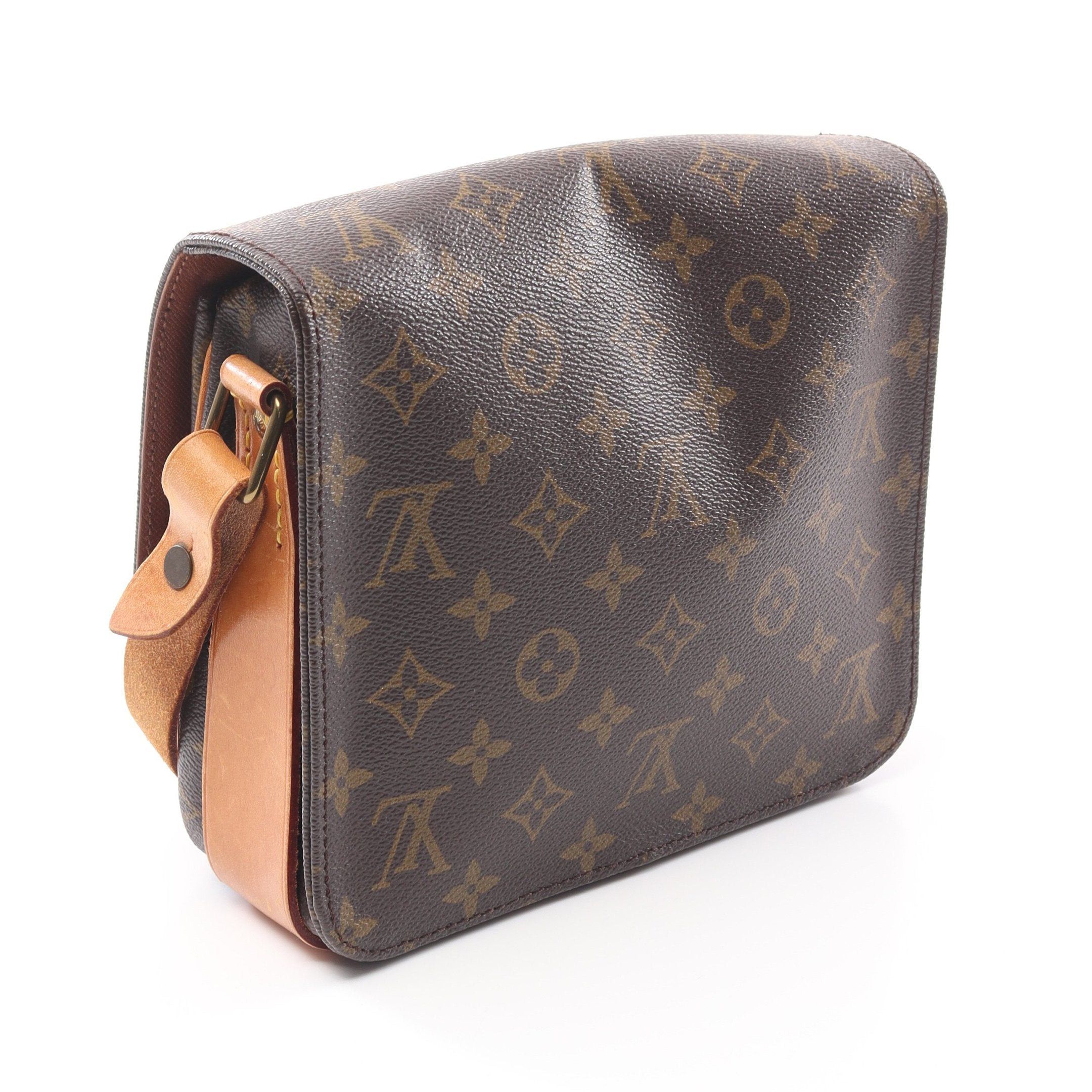 Louis Vuitton Louis Vuitton Cartesier Mm Monogram Shoulder Bag Leather Brown Size ONE SIZE - 2 Thumbnail