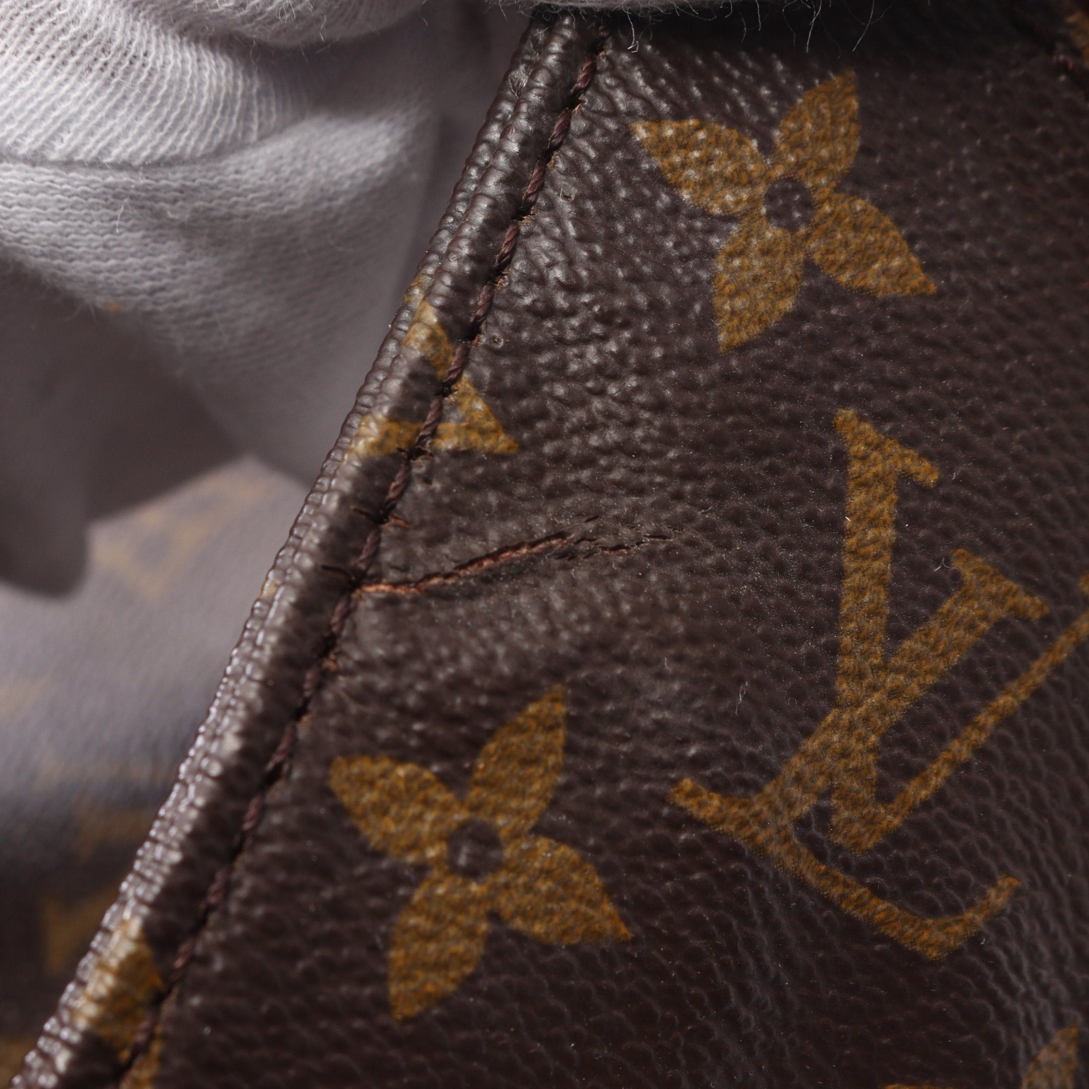 Louis Vuitton Louis Vuitton Cartesier Mm Monogram Shoulder Bag Leather Brown Size ONE SIZE - 8 Thumbnail