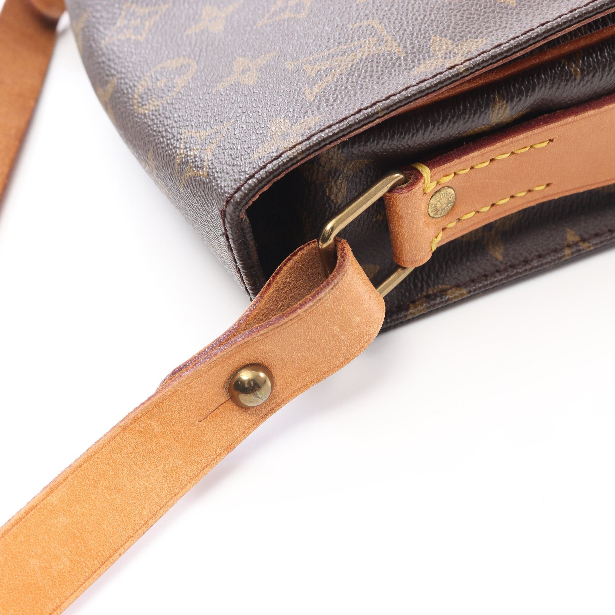 Louis Vuitton Louis Vuitton Cartesier Mm Monogram Shoulder Bag Leather Brown Size ONE SIZE - 11 Thumbnail