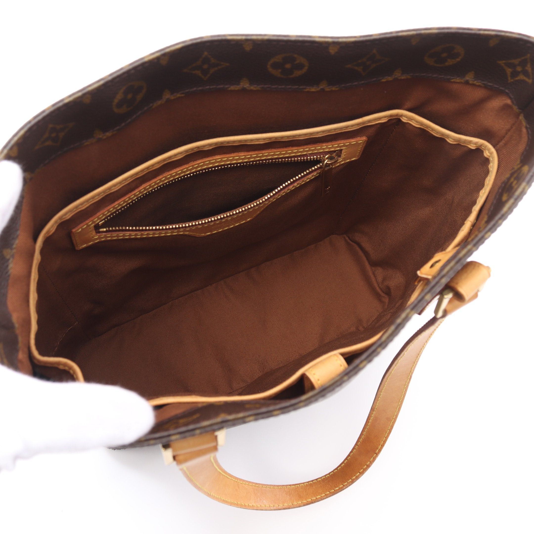 Louis Vuitton Louis Vuitton Vivian Gm Monogram Shoulder Bag Tote Leather Brown Size ONE SIZE - 3 Thumbnail
