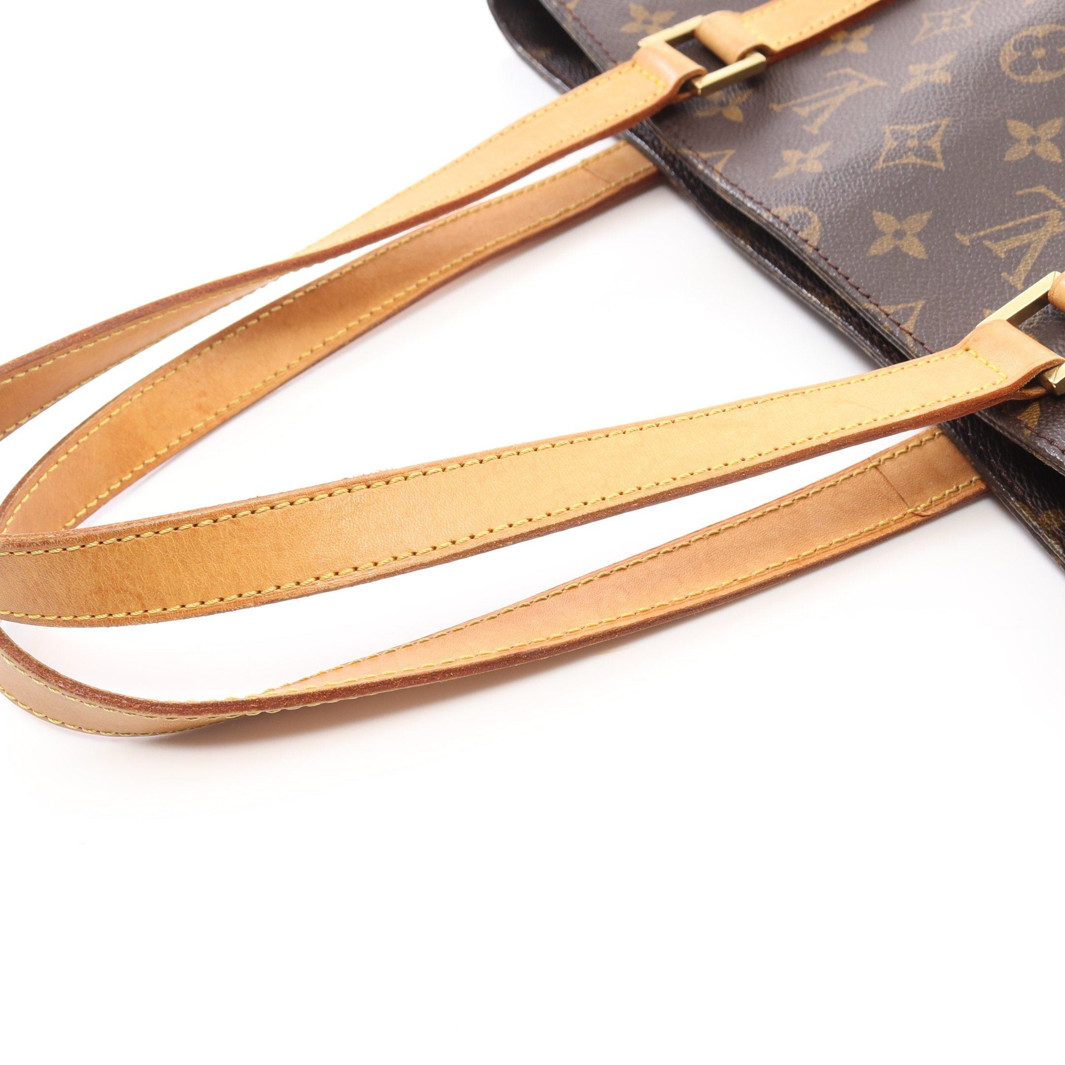 Louis Vuitton Louis Vuitton Vivian Gm Monogram Shoulder Bag Tote Leather Brown Size ONE SIZE - 8 Thumbnail