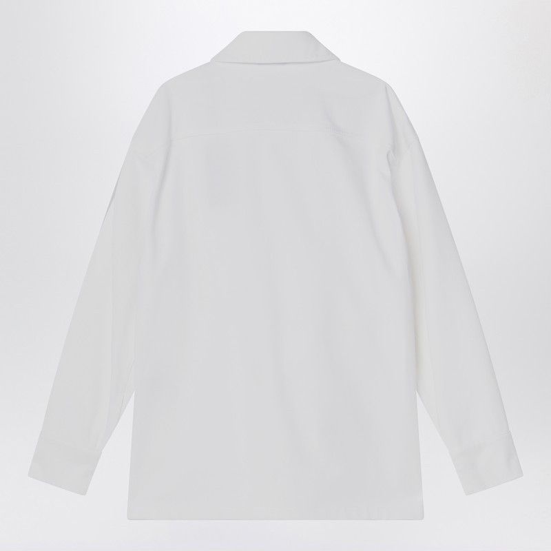Fendi Fendi Selleria White Denim Jacket Size US M / EU 48-50 / 2 - 2 Thumbnail