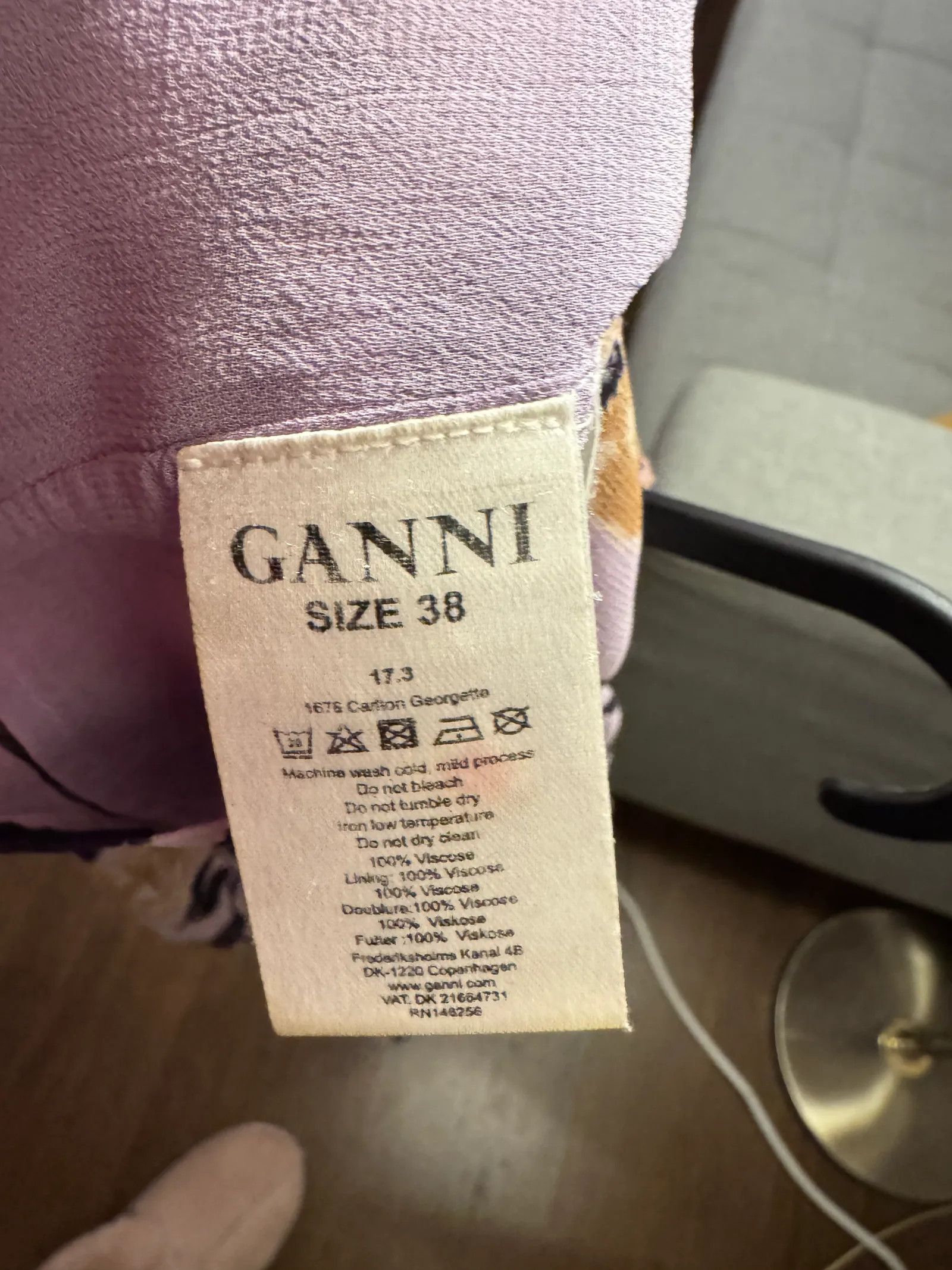 Ganni Ganni Blouse Size S / US 4 / IT 40 - 3 Thumbnail