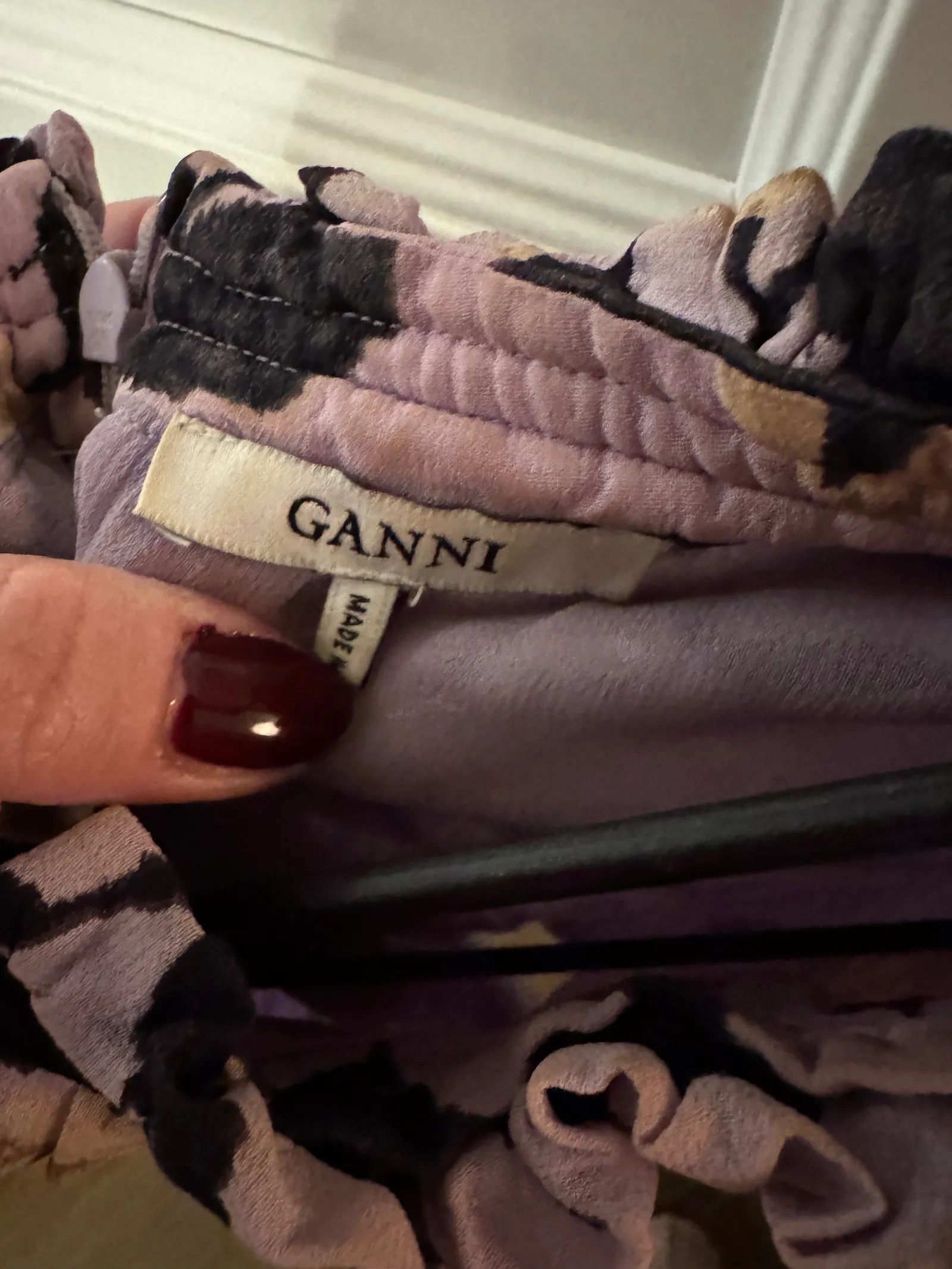 Ganni Ganni Blouse Size S / US 4 / IT 40 - 2 Thumbnail