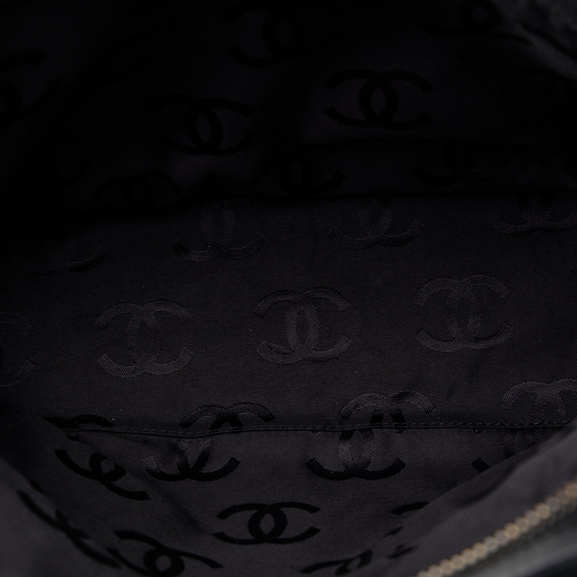 Chanel Chanel Cotton Choco Bar Shoulder Bag Black Size ONE SIZE - 5 Thumbnail