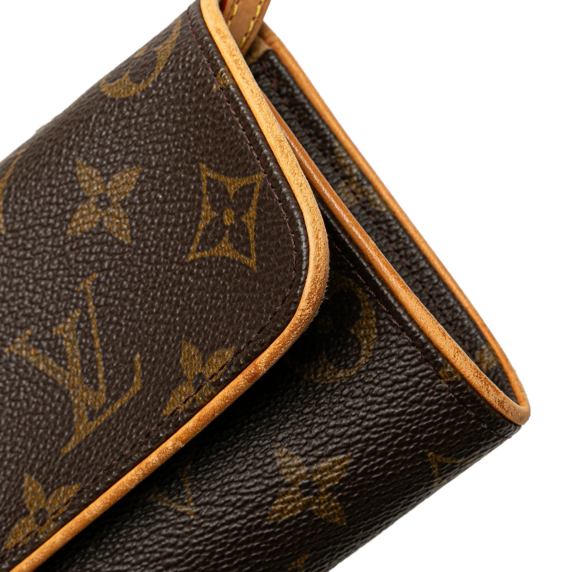 Louis Vuitton Louis Vuitton Monogram Pochette Twin PM Brown Size ONE SIZE - 8 Thumbnail