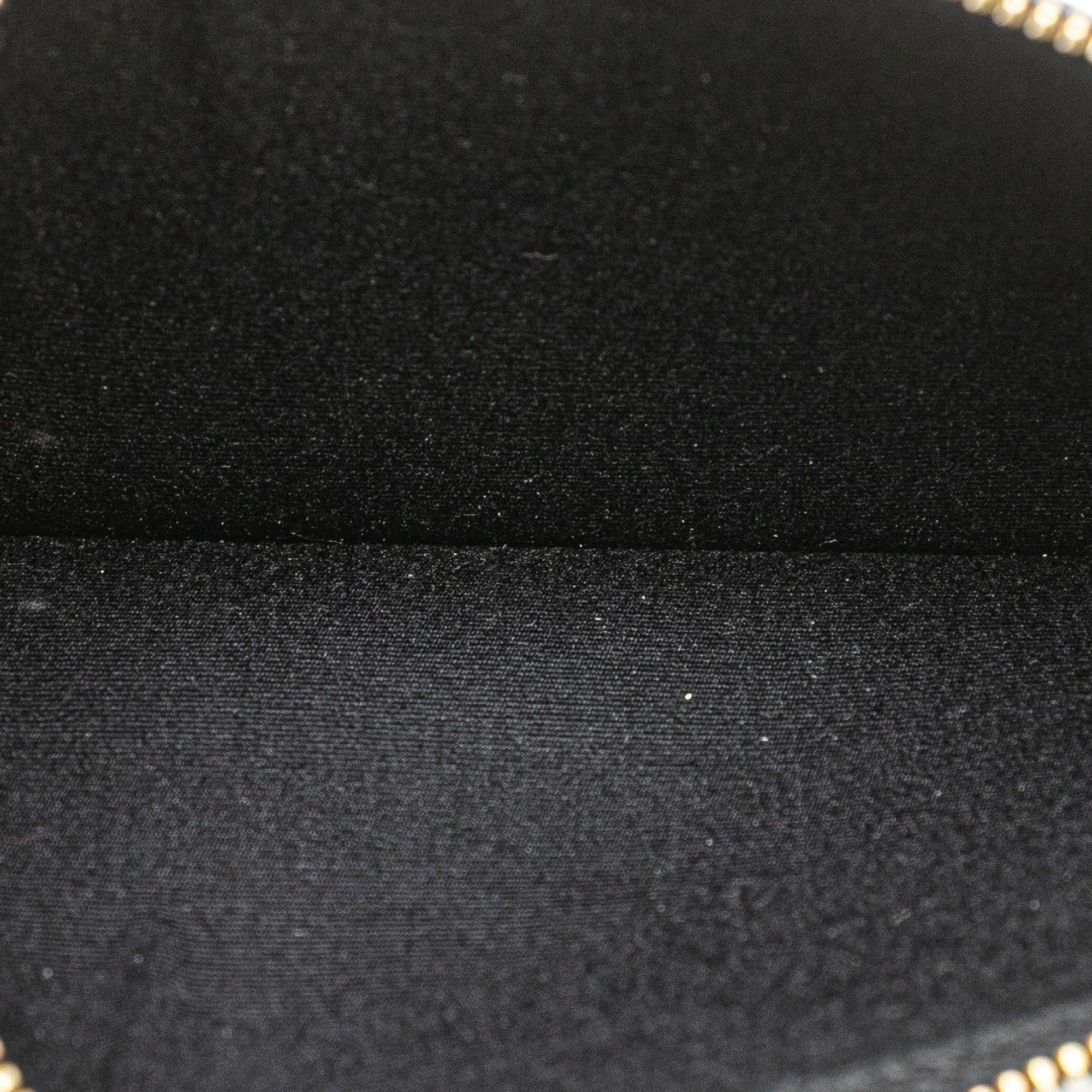 Saint Laurent Paris Saint Laurent Croc Embossed Leather Tag Hobo Bag Black Size ONE SIZE - 5 Thumbnail