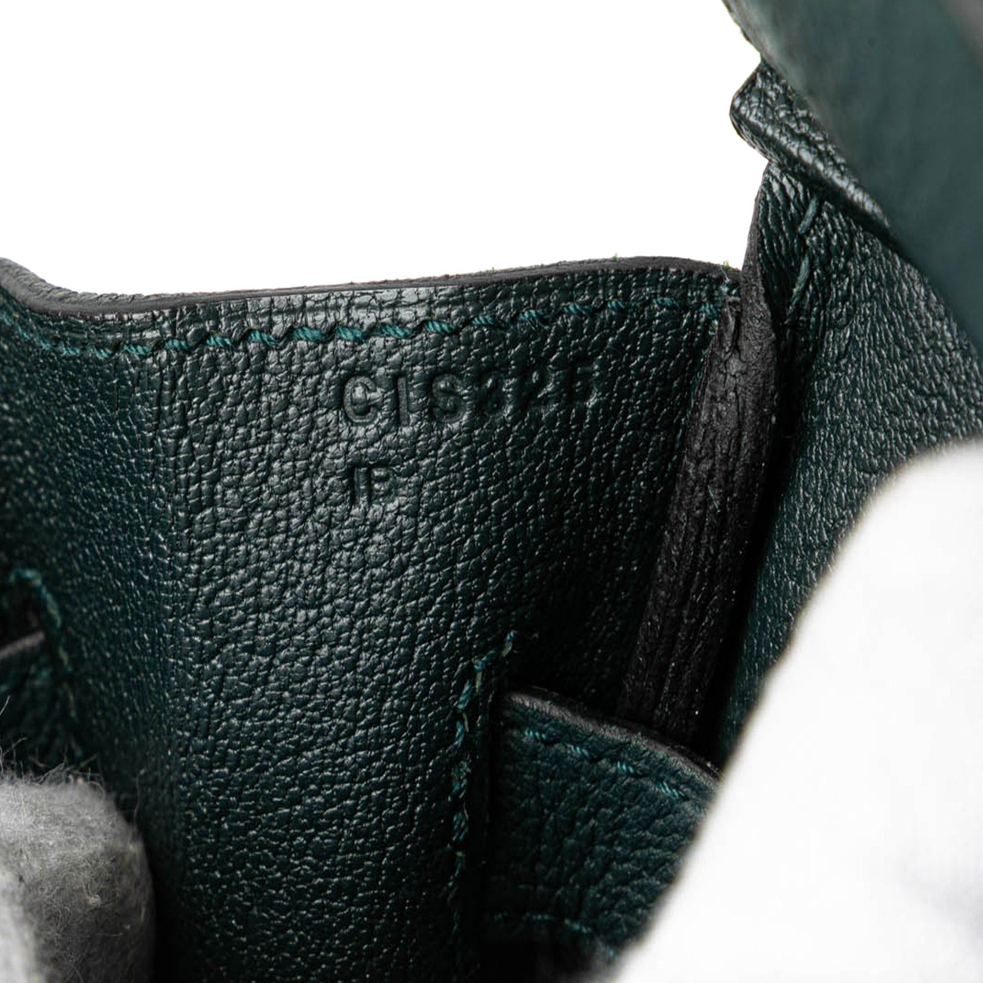 Hermes Hermès Togo Birkin Retourne 30 Green Size ONE SIZE - 6 Thumbnail