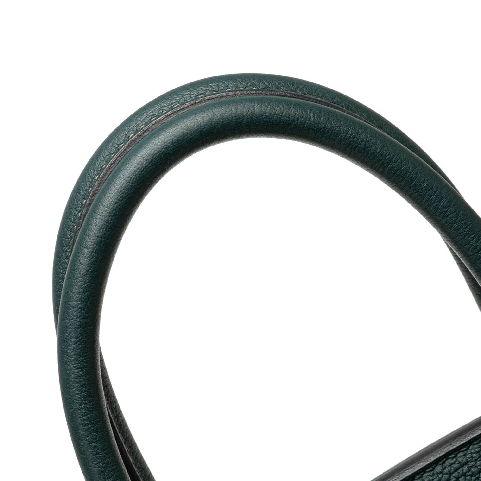 Hermes Hermès Togo Birkin Retourne 30 Green Size ONE SIZE - 11 Thumbnail