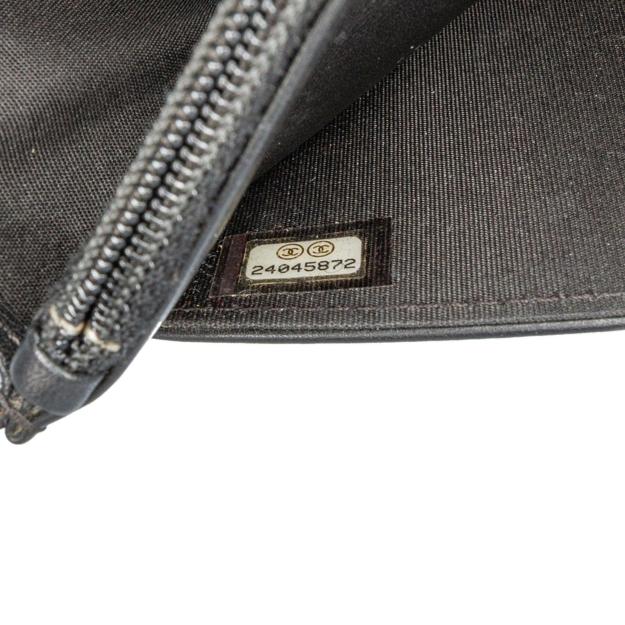 Chanel Chanel Lambskin Boy Wallet On Chain Black Size ONE SIZE - 5 Thumbnail