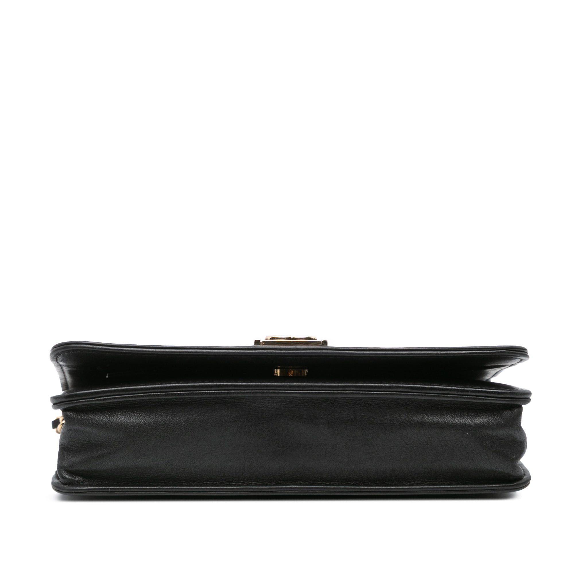 Chanel Chanel Lambskin Boy Wallet On Chain Black Size ONE SIZE - 3 Thumbnail