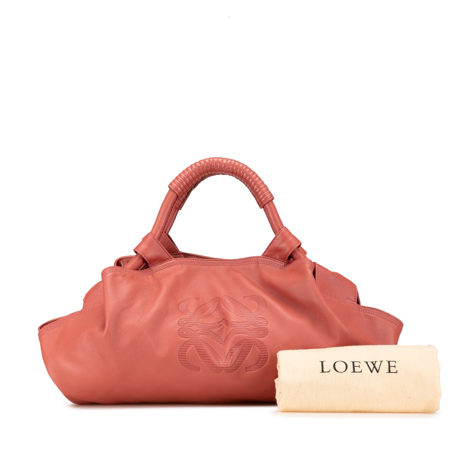 Loewe LOEWE Nappa Aire Handbag Pink Size ONE SIZE - 12 Thumbnail