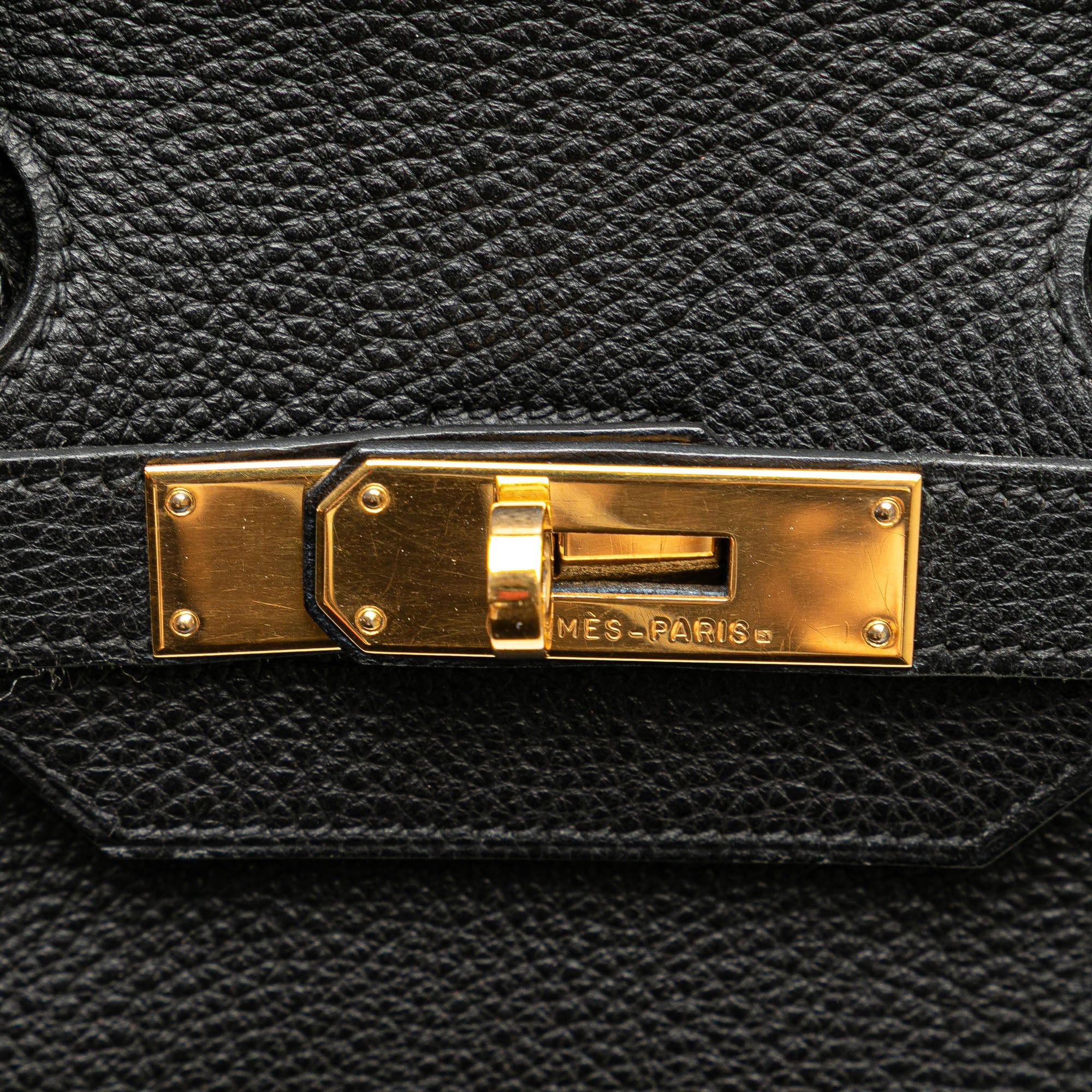 Hermes Hermès Togo Birkin Retourne 35 Black Size ONE SIZE - 8 Thumbnail