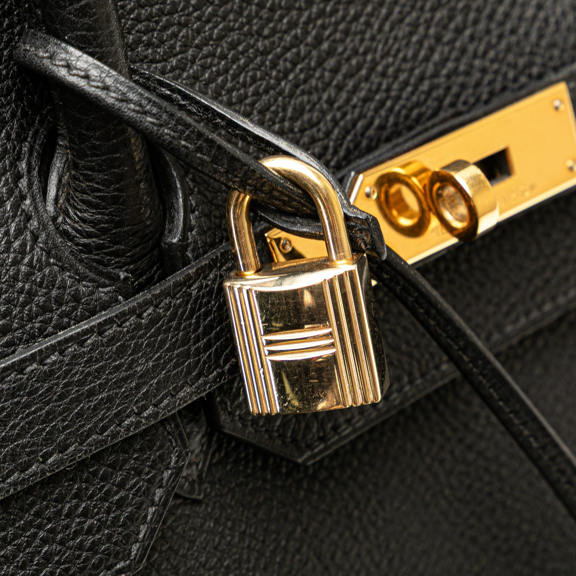 Hermes Hermès Togo Birkin Retourne 35 Black Size ONE SIZE - 6 Thumbnail