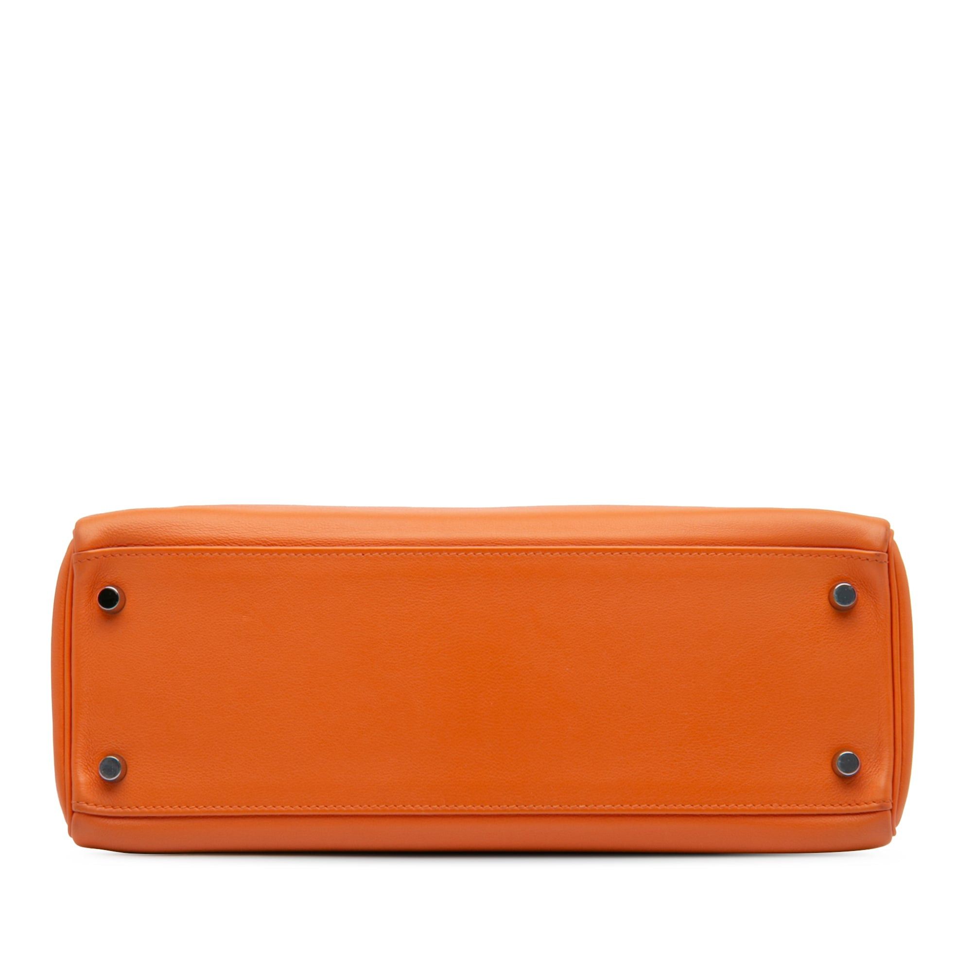 Hermes Hermès Swift Kelly II Retourne 32 Orange Size ONE SIZE - 3 Thumbnail