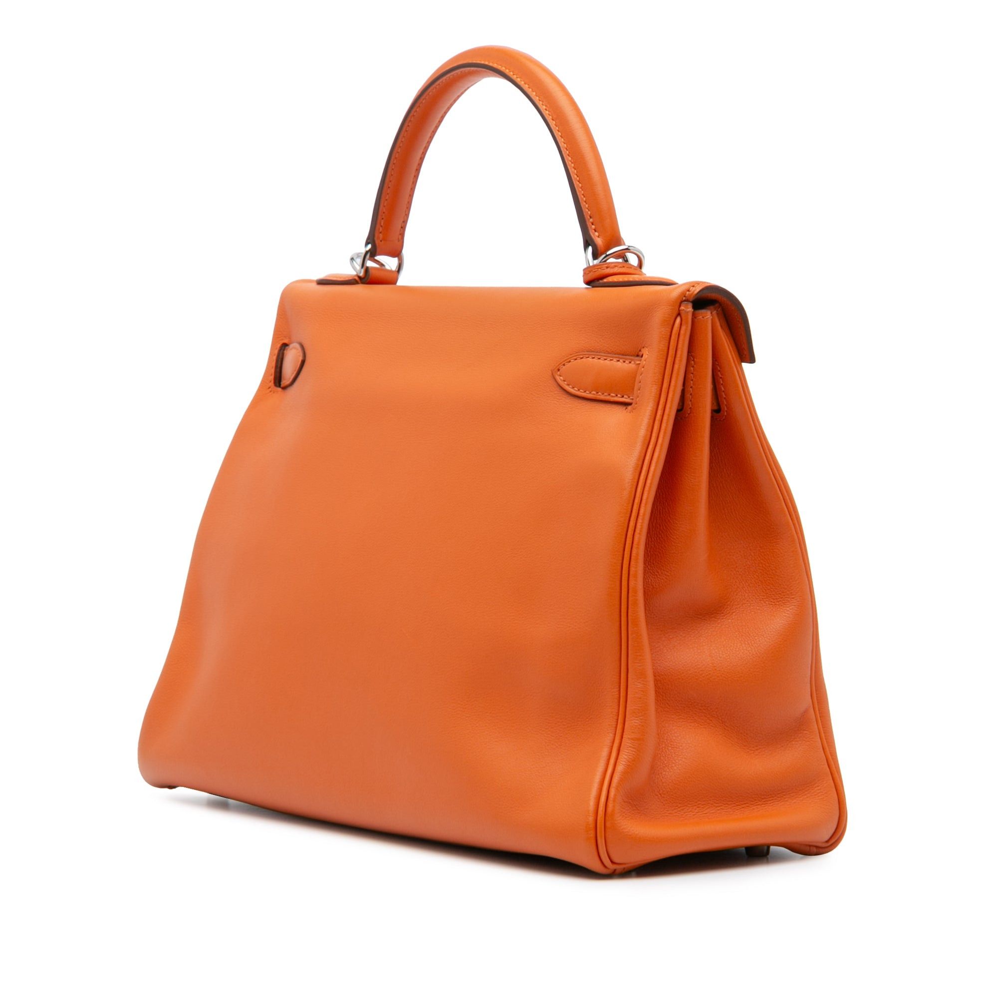 Hermes Hermès Swift Kelly II Retourne 32 Orange Size ONE SIZE - 2 Thumbnail
