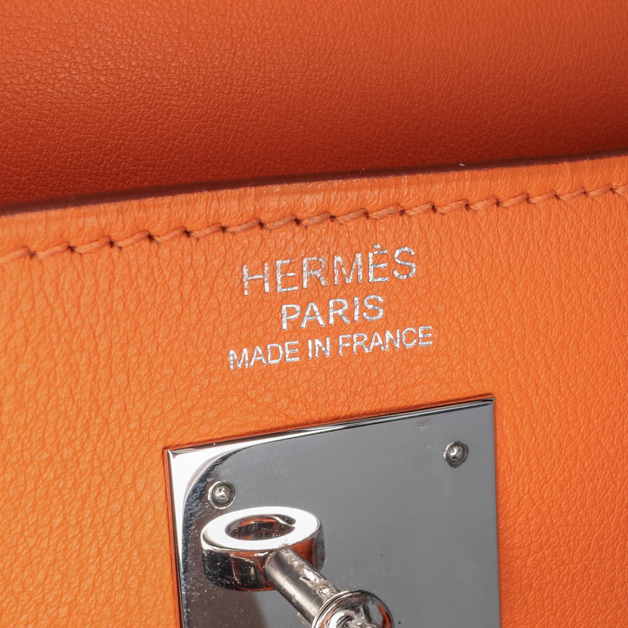 Hermes Hermès Swift Kelly II Retourne 32 Orange Size ONE SIZE - 5 Thumbnail
