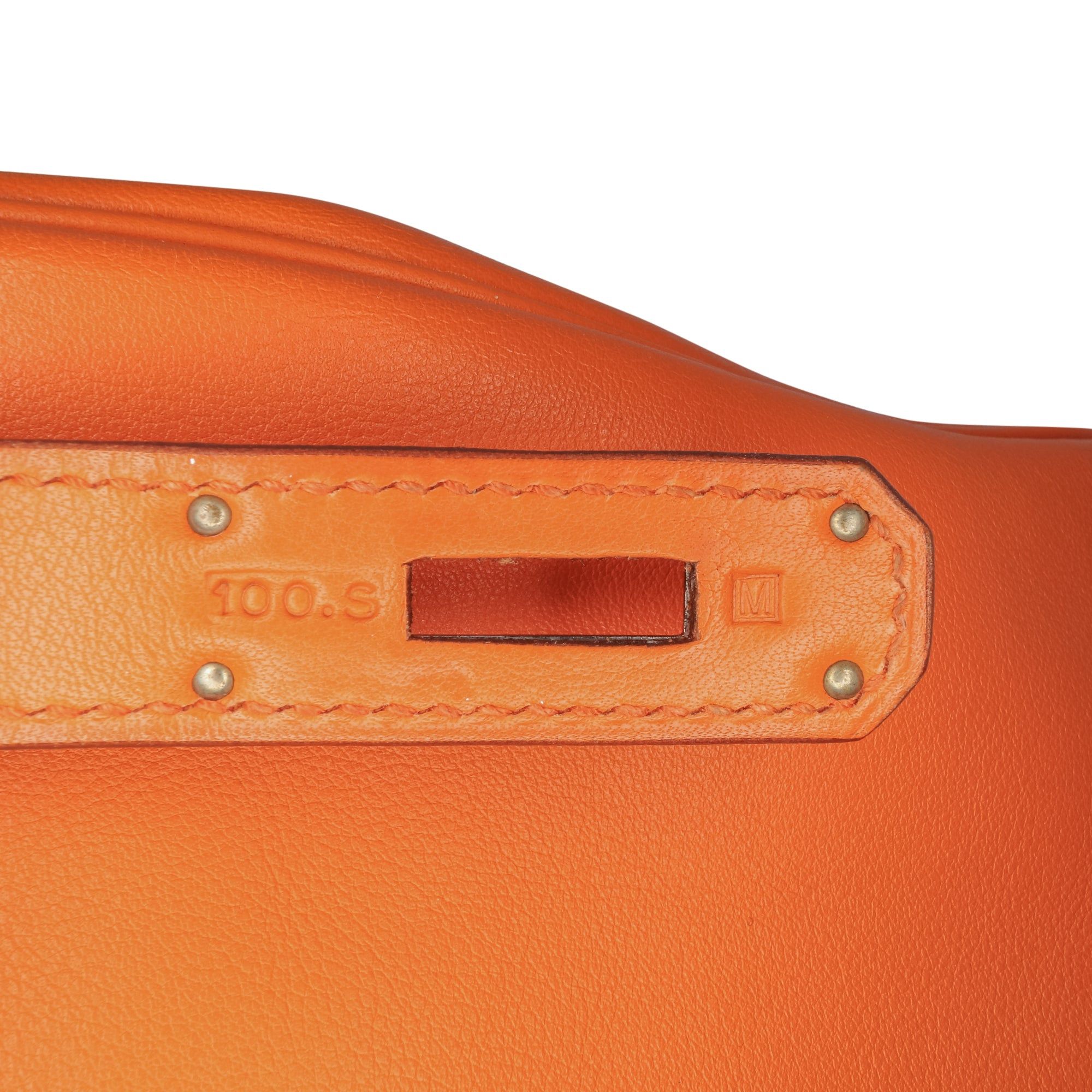Hermes Hermès Swift Kelly II Retourne 32 Orange Size ONE SIZE - 6 Thumbnail