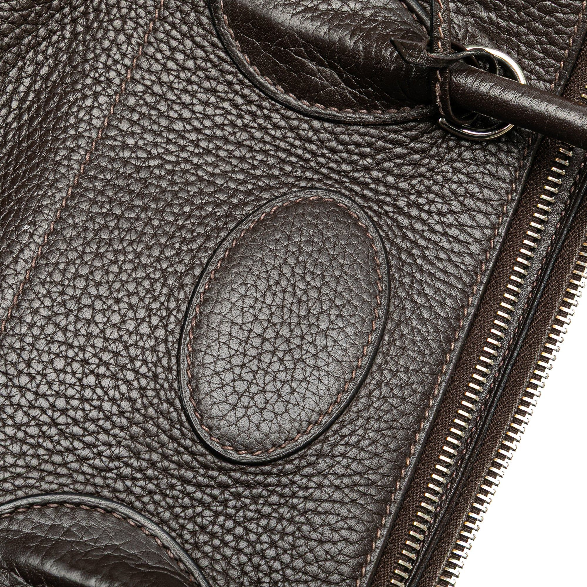 Hermes Hermès Clemence Bolide 35 Brown Size ONE SIZE - 10 Thumbnail