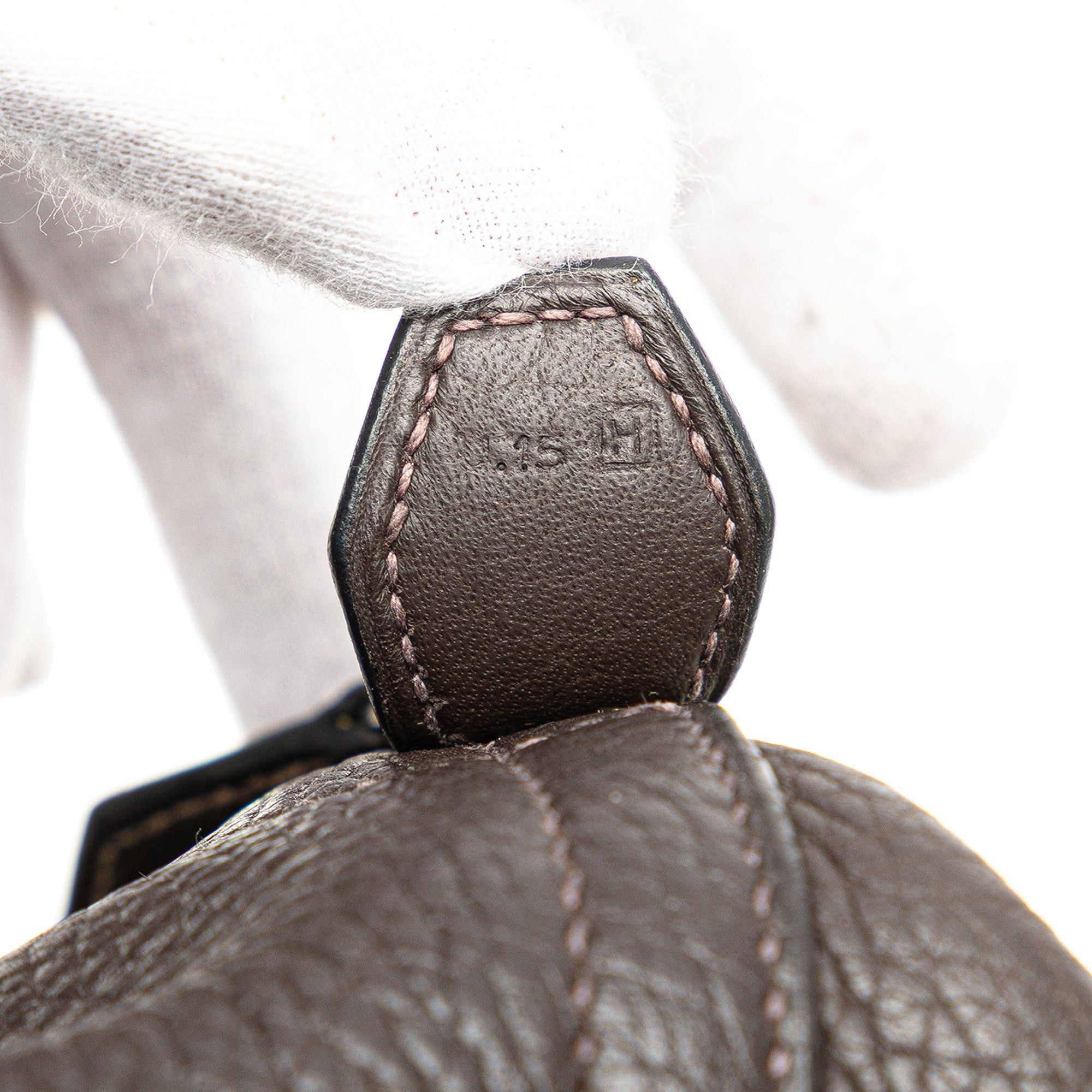 Hermes Hermès Clemence Bolide 35 Brown Size ONE SIZE - 6 Thumbnail