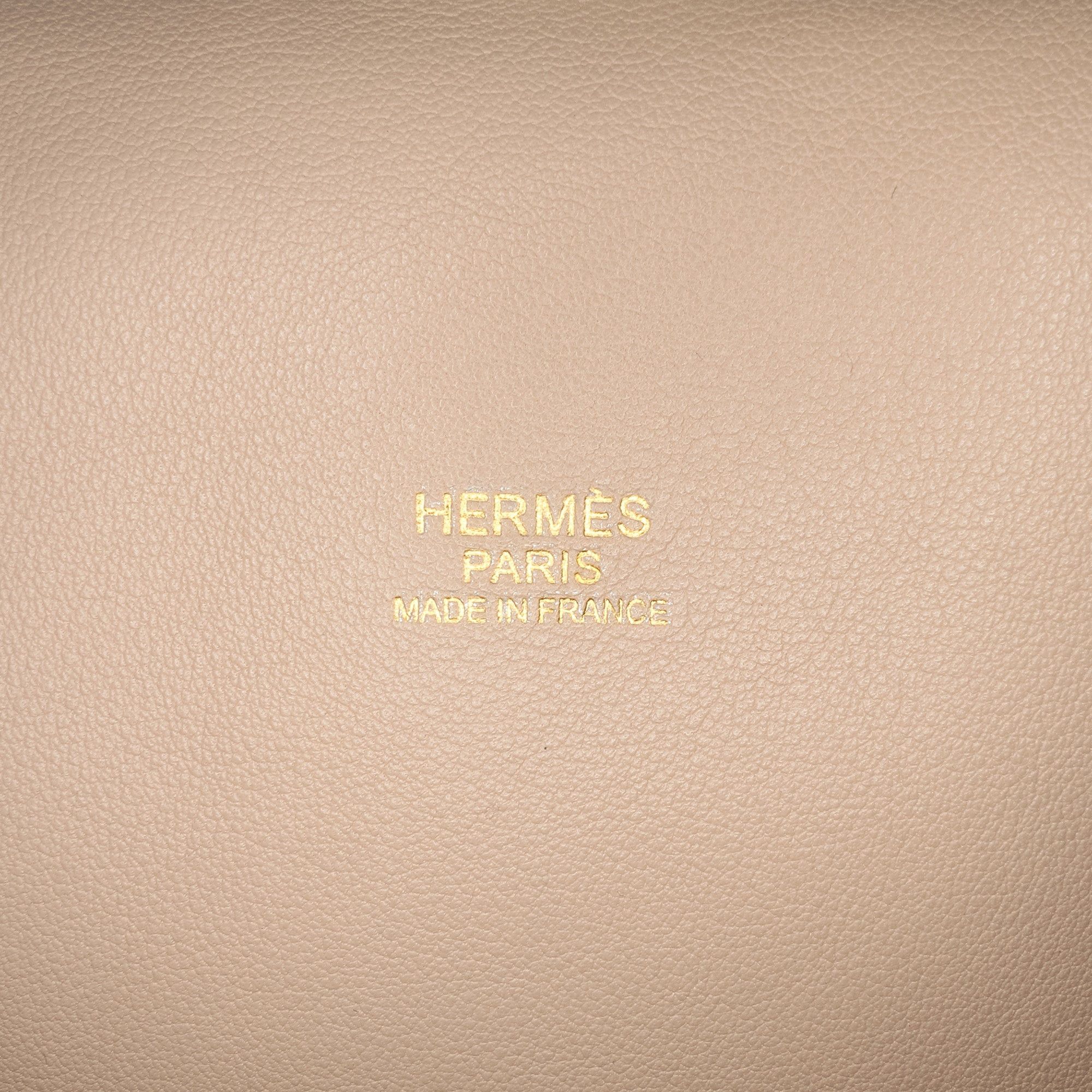 Hermes Hermès Veau Grizzly and Swift Toolbox 33 Brown Size ONE SIZE - 5 Thumbnail