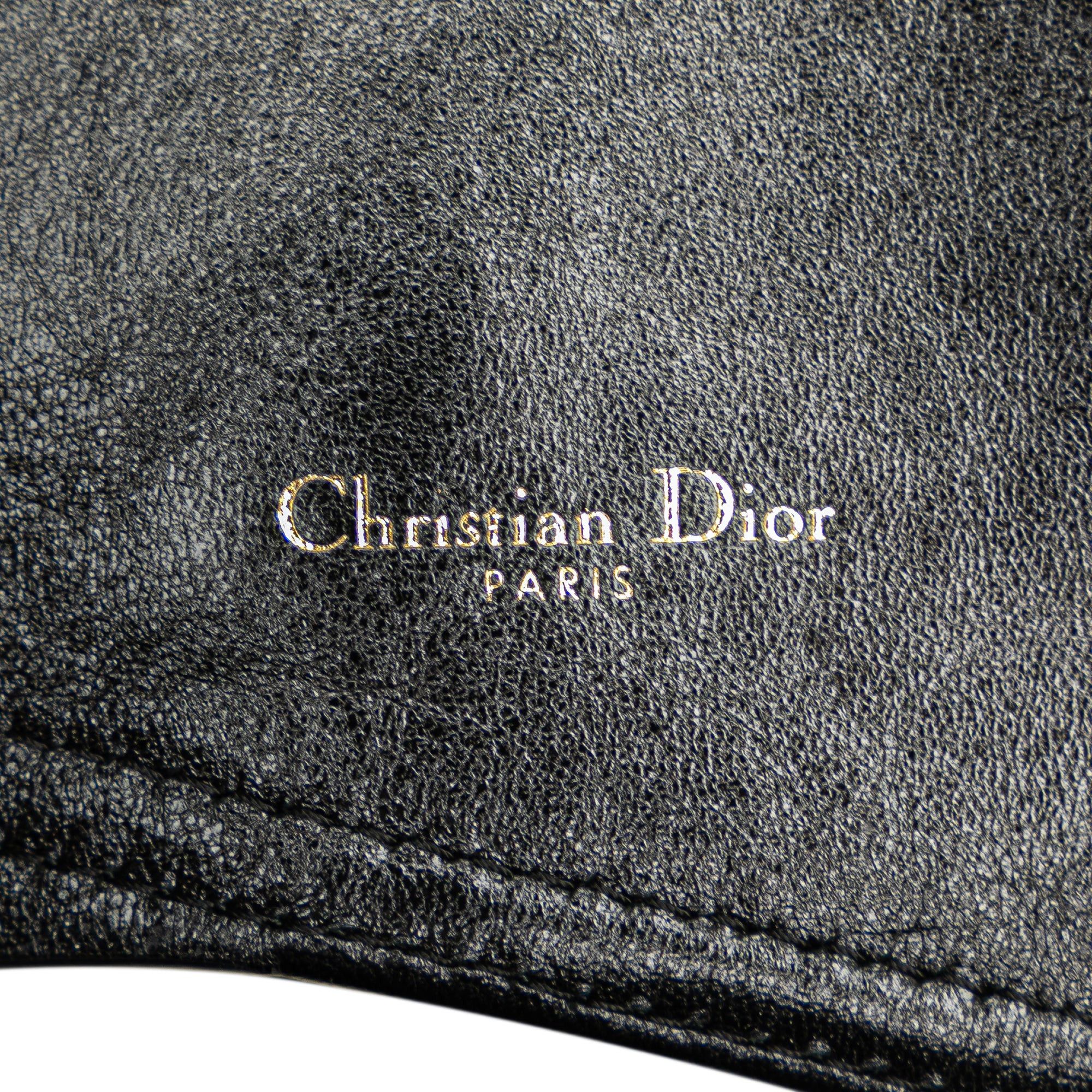 Dior Dior Crinkled Lambskin Saddle Belt Bag Black Size ONE SIZE - 6 Thumbnail