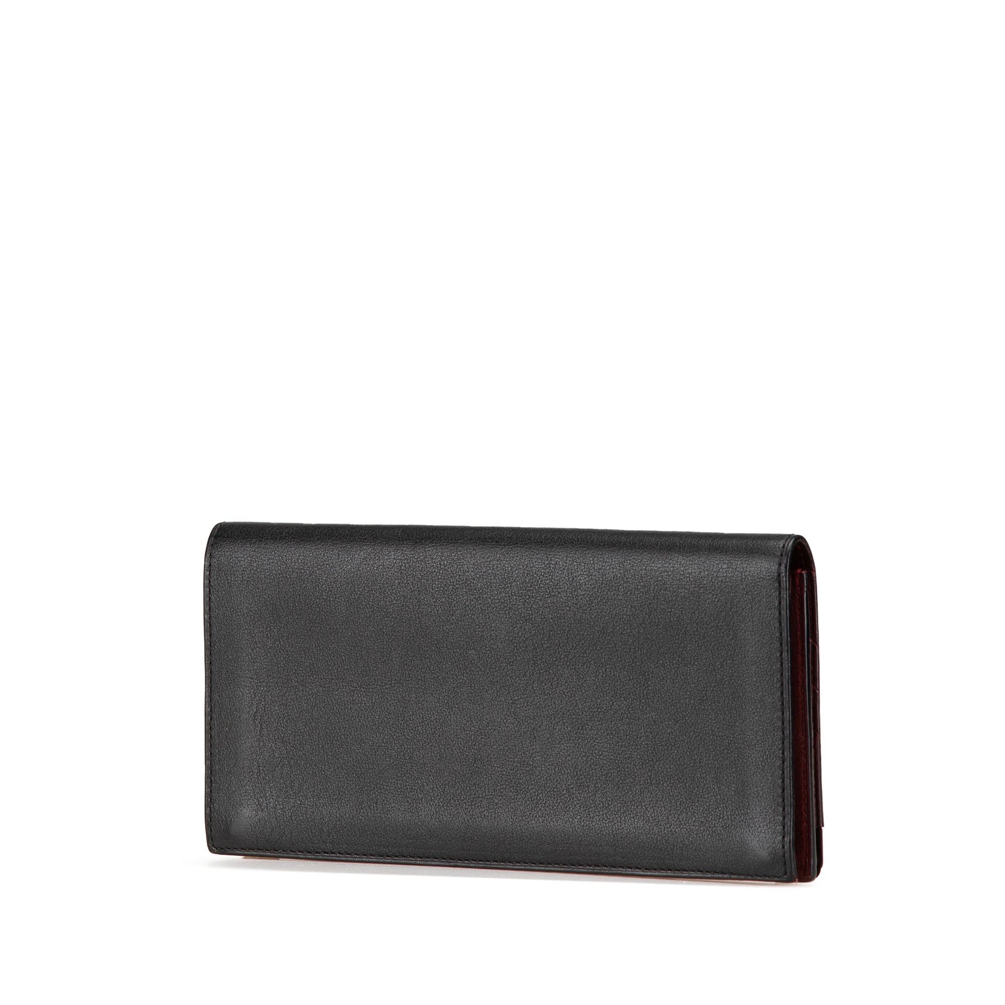 Cartier Cartier Leather Must De Cartier Wallet Black Size ONE SIZE - 2 Thumbnail