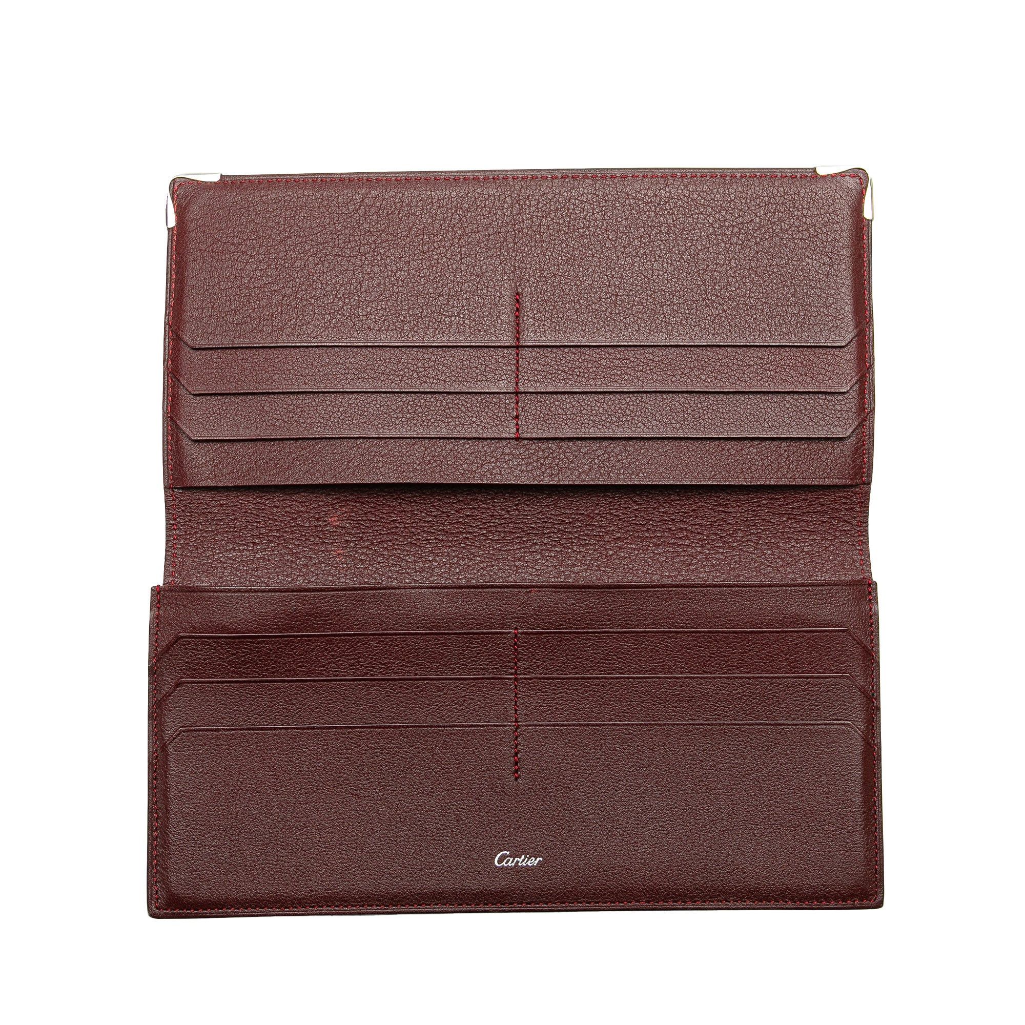Cartier Cartier Leather Must De Cartier Wallet Black Size ONE SIZE - 4 Thumbnail