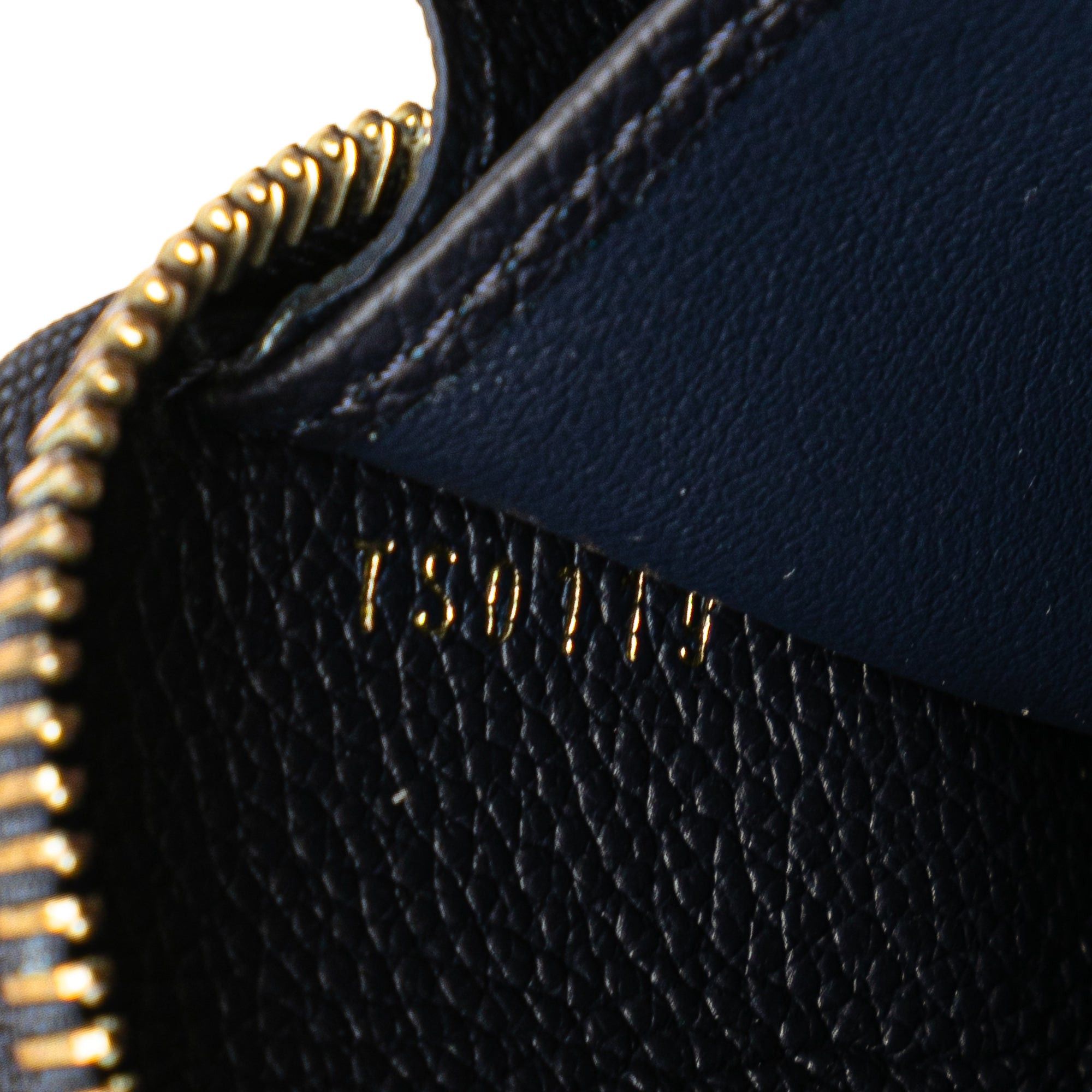 Louis Vuitton Louis Vuitton Monogram Empreinte Zippy Long Wallet Blue Size ONE SIZE - 7 Thumbnail