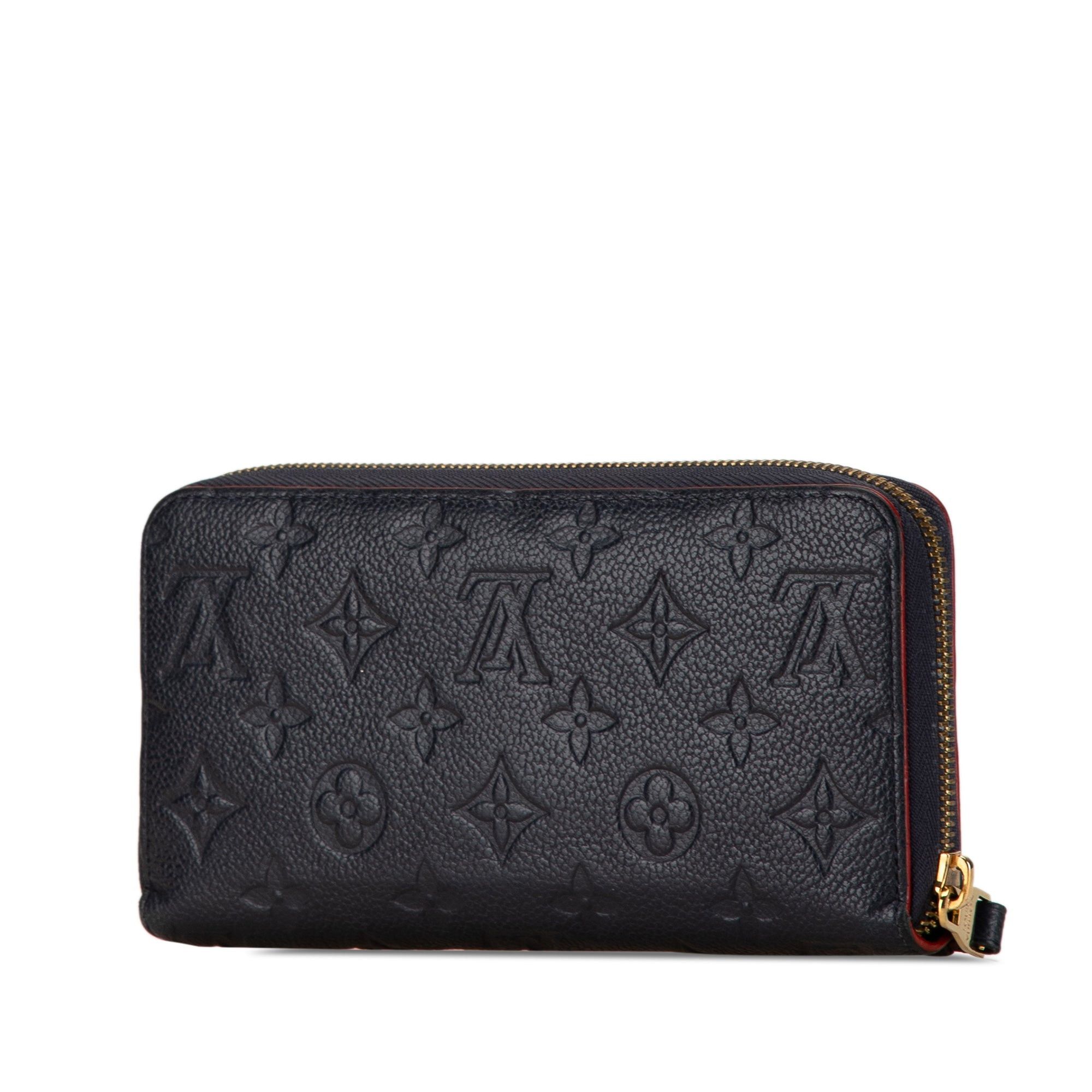 Louis Vuitton Louis Vuitton Monogram Empreinte Zippy Long Wallet Blue Size ONE SIZE - 2 Thumbnail