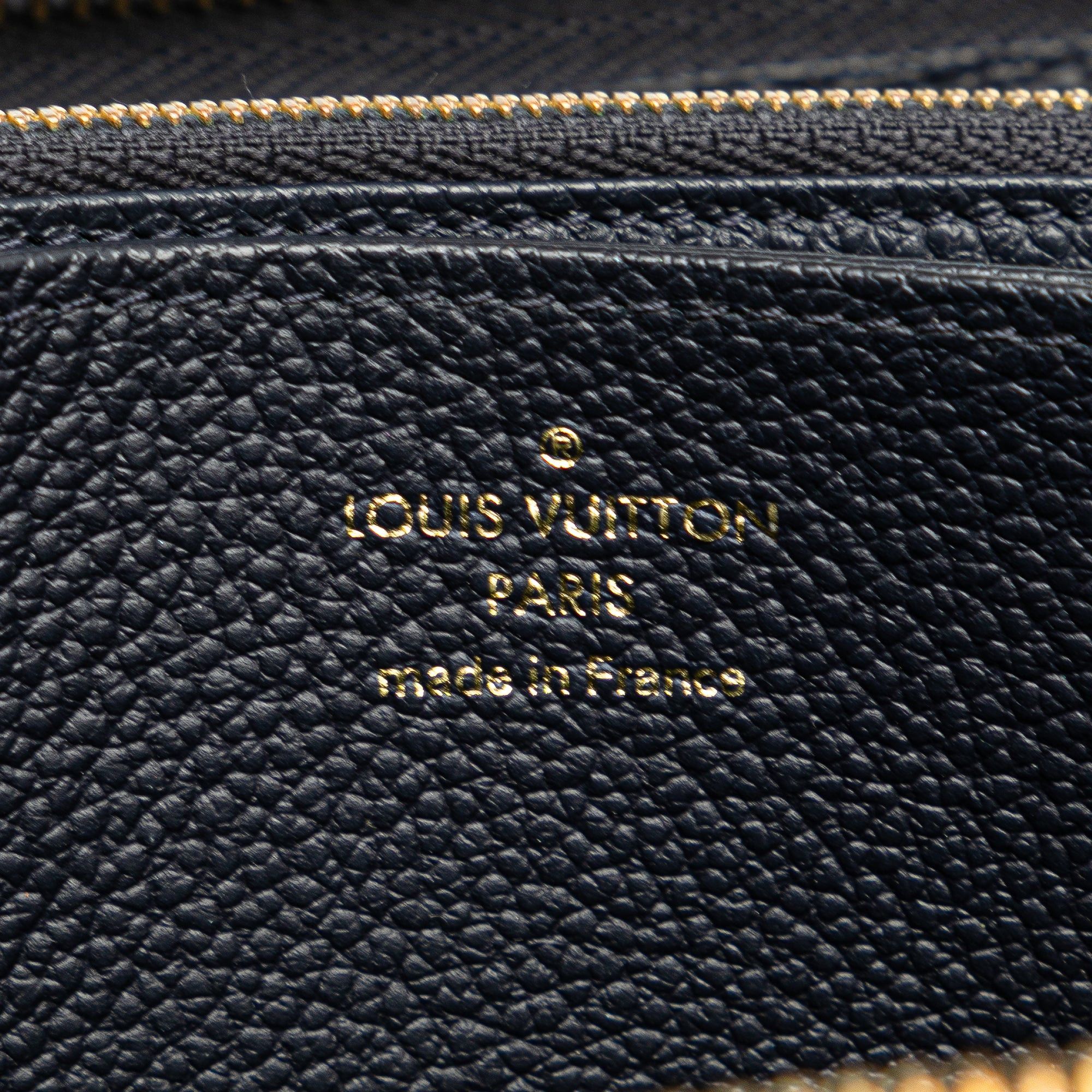 Louis Vuitton Louis Vuitton Monogram Empreinte Zippy Long Wallet Blue Size ONE SIZE - 6 Thumbnail