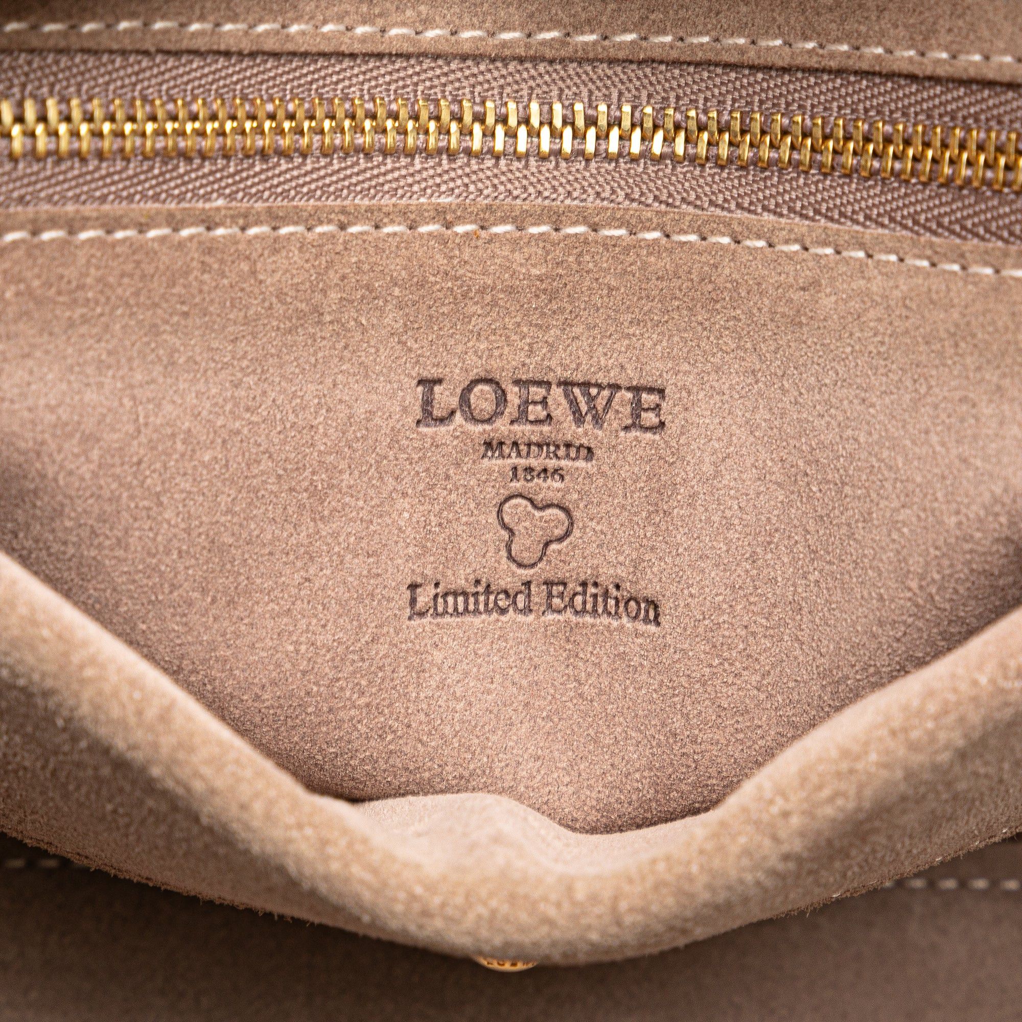 Loewe LOEWE Leather Amazona Cherry Blossom 28 White Size ONE SIZE - 5 Thumbnail