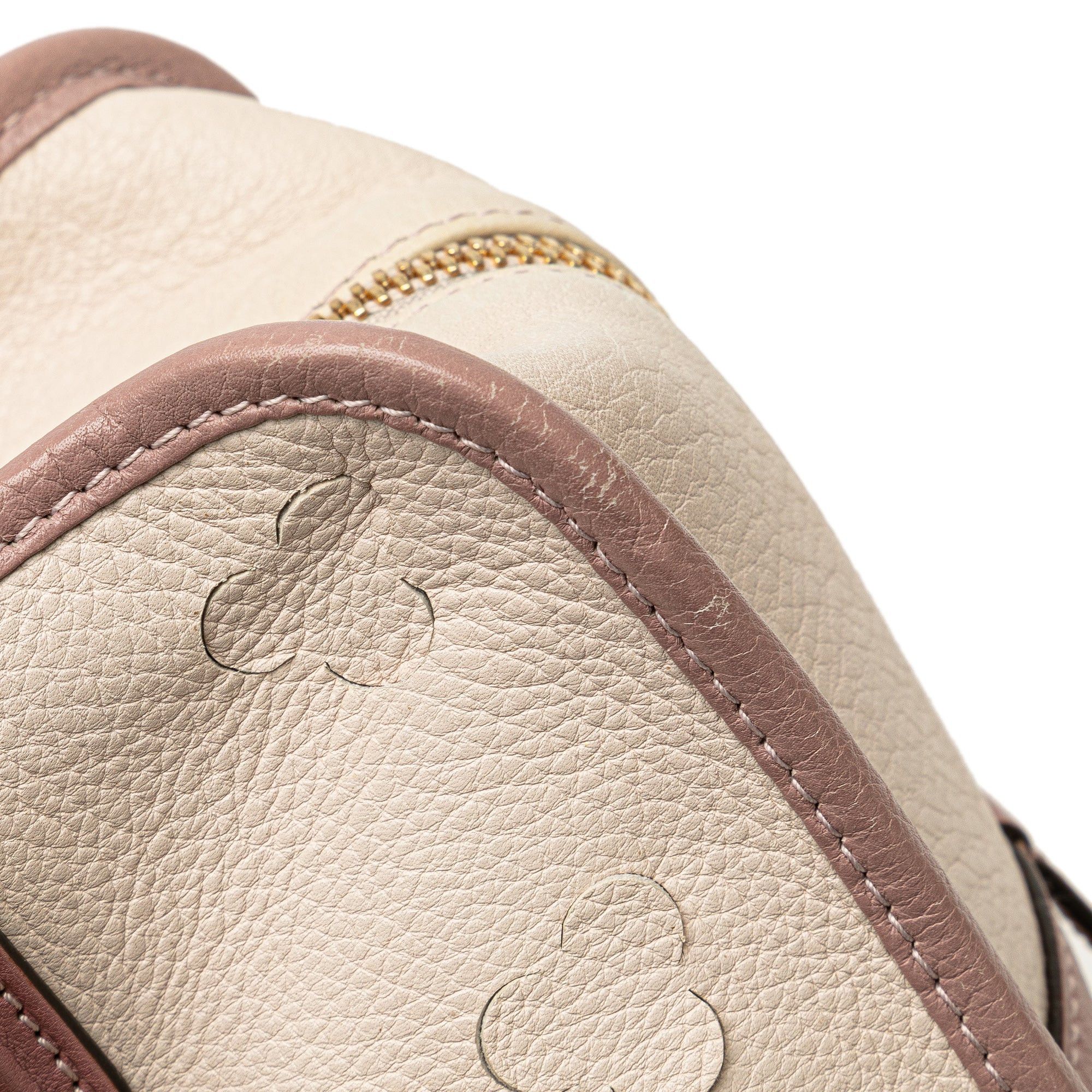 Loewe LOEWE Leather Amazona Cherry Blossom 28 White Size ONE SIZE - 8 Thumbnail