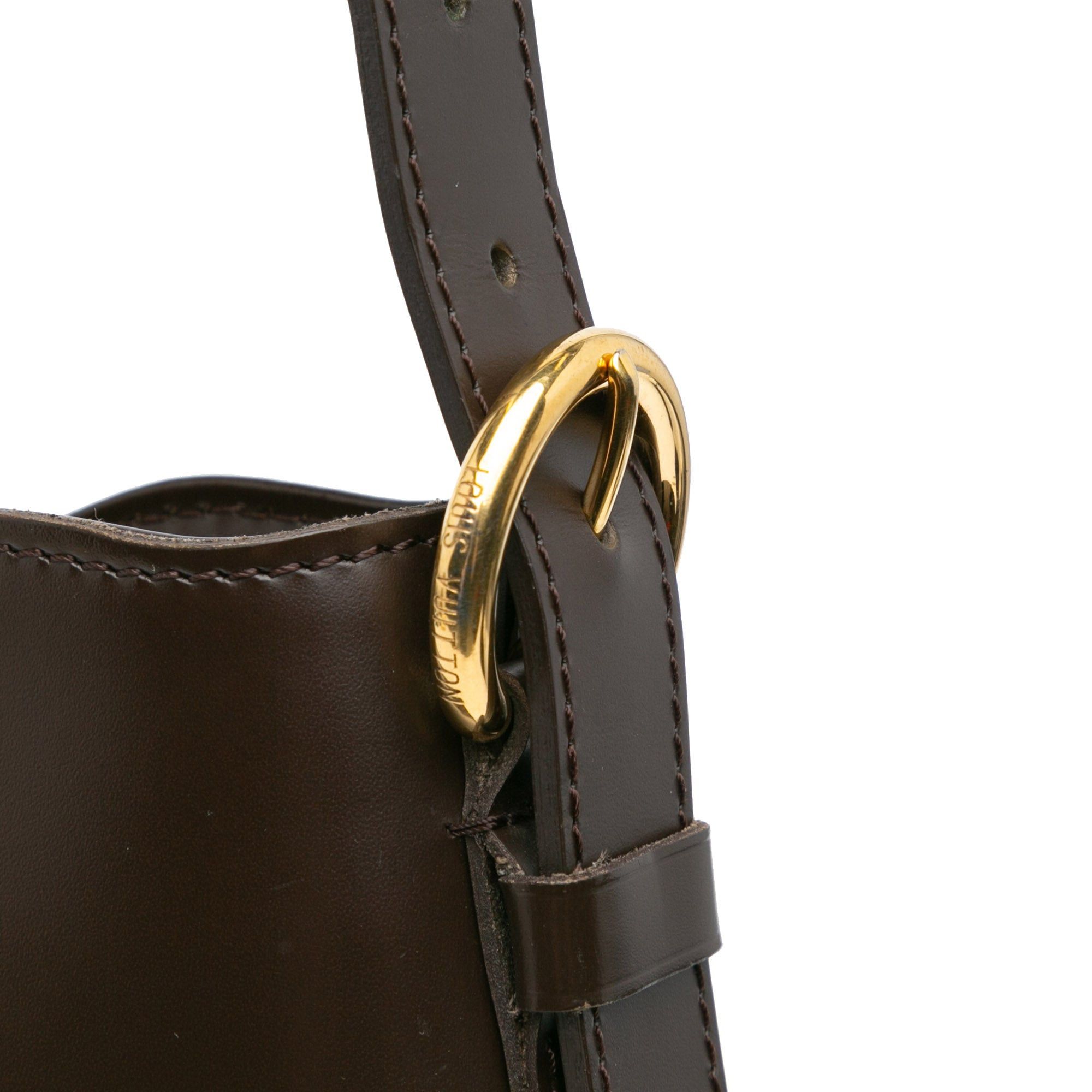 Louis Vuitton Louis Vuitton Damier Ebene Sistina MM Brown Size ONE SIZE - 8 Thumbnail