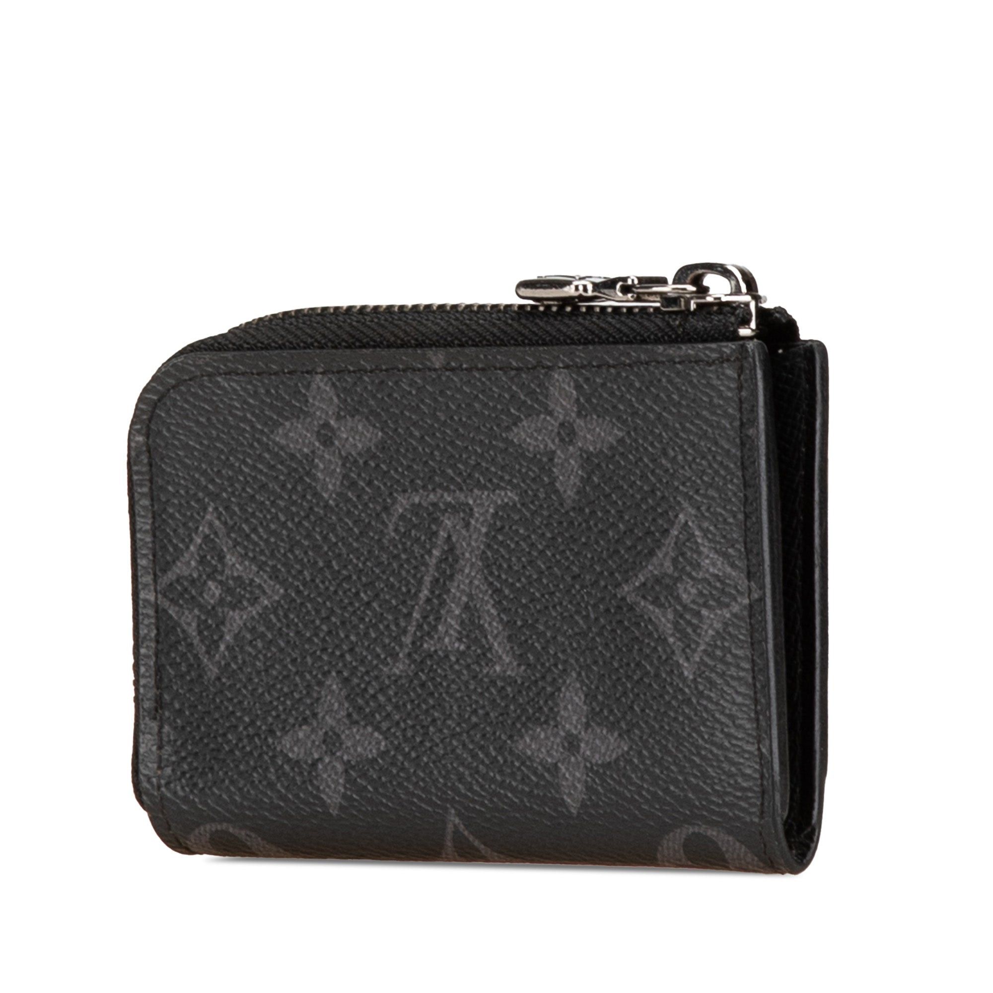 Louis Vuitton Louis Vuitton Monogram Eclipse Zippy Coin Purse Black Size ONE SIZE - 2 Thumbnail