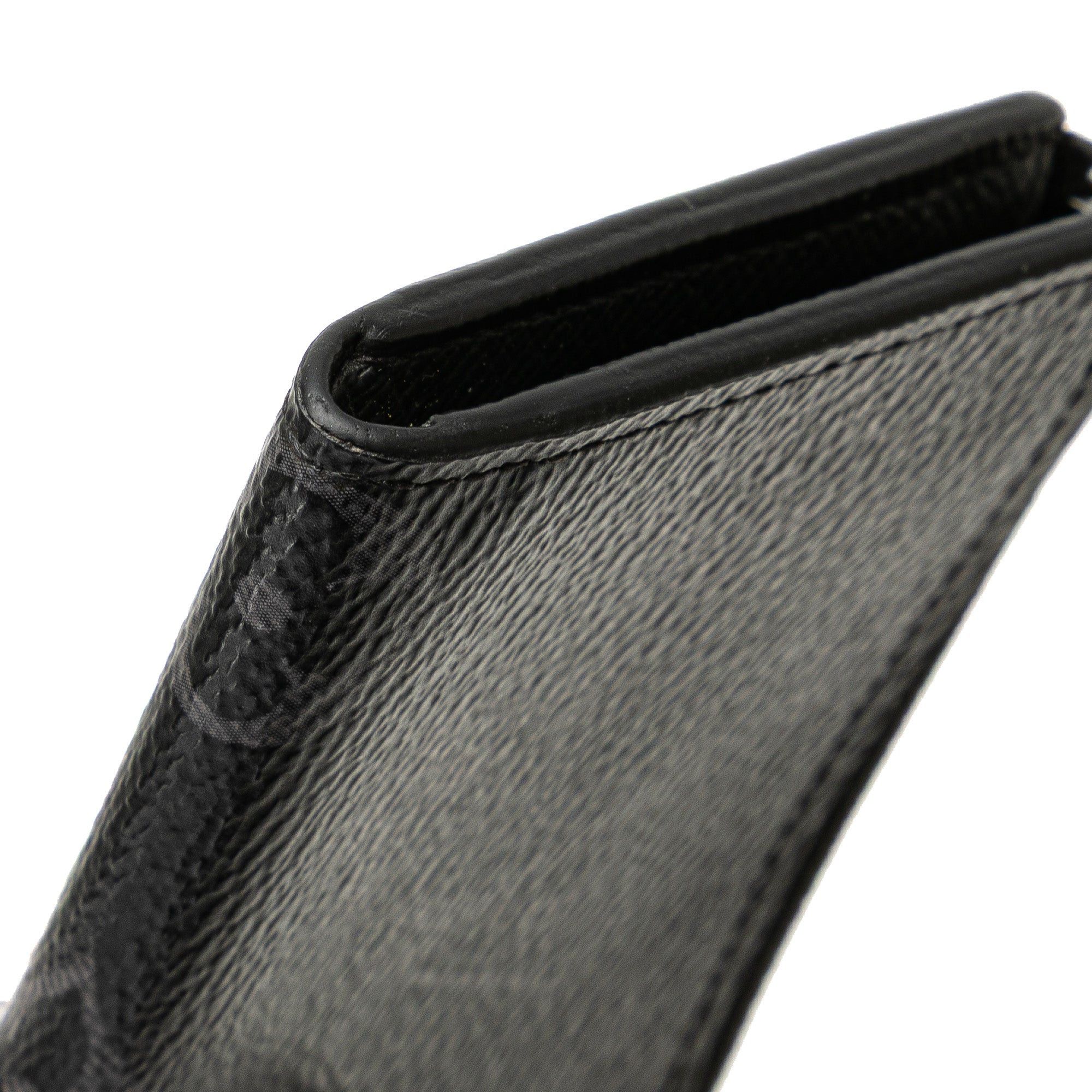 Louis Vuitton Louis Vuitton Monogram Eclipse Zippy Coin Purse Black Size ONE SIZE - 10 Thumbnail