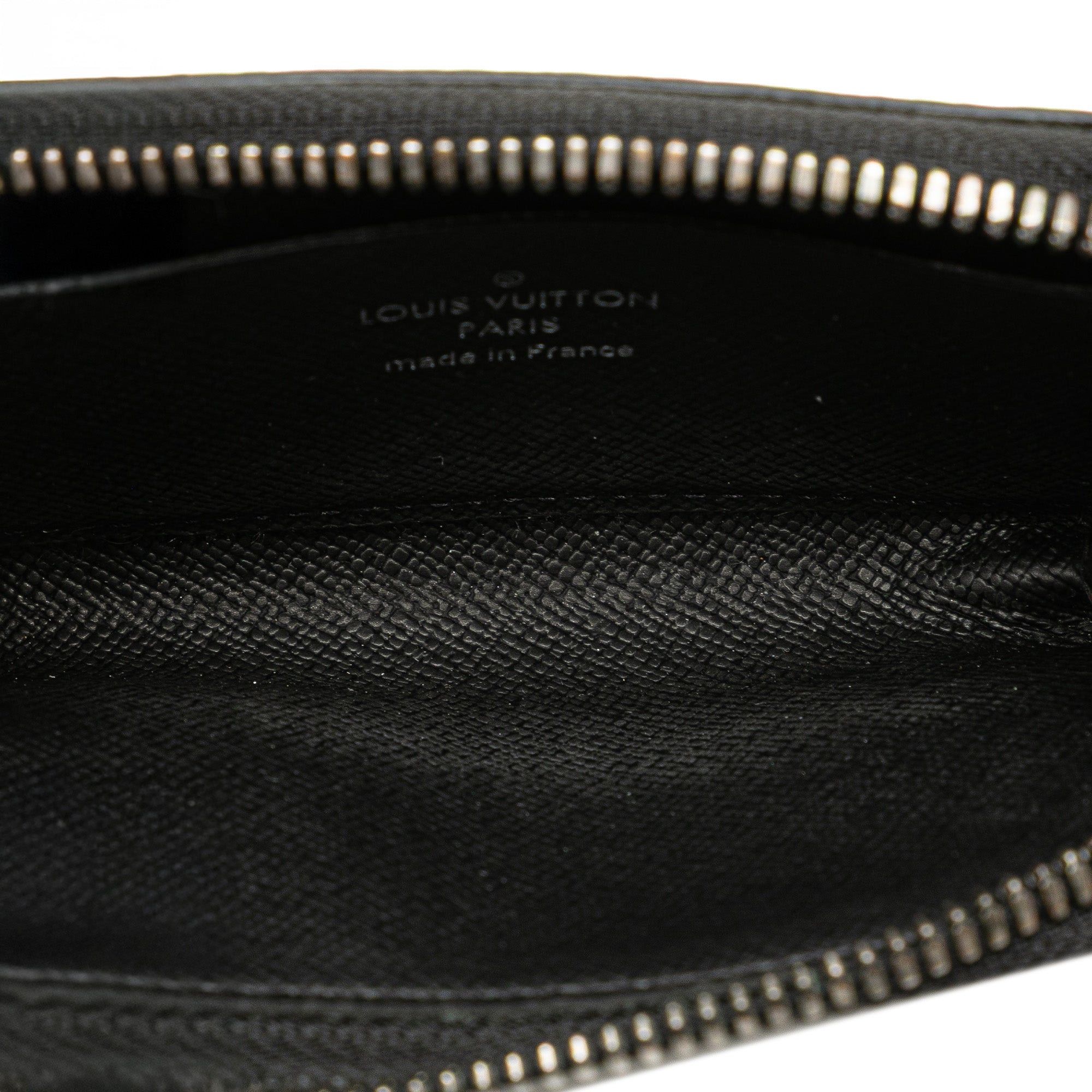 Louis Vuitton Louis Vuitton Monogram Eclipse Zippy Coin Purse Black Size ONE SIZE - 4 Thumbnail
