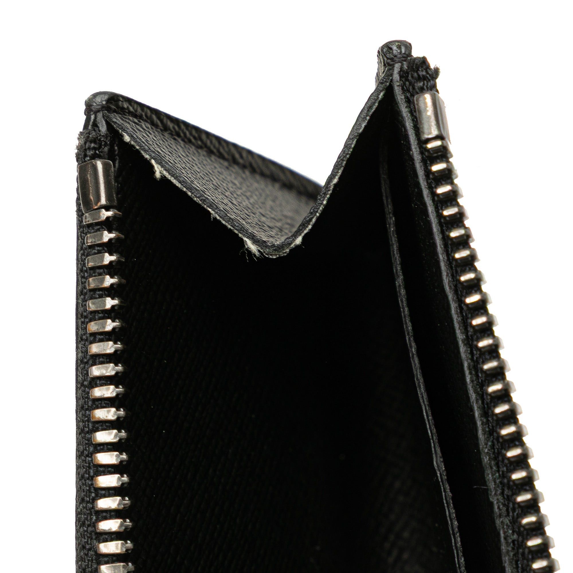 Louis Vuitton Louis Vuitton Monogram Eclipse Zippy Coin Purse Black Size ONE SIZE - 8 Thumbnail