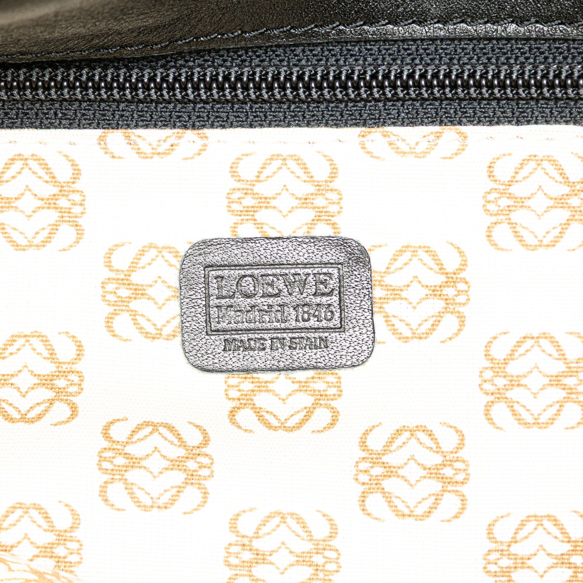 Loewe LOEWE Anagram Leather Flap Crossbody Black Size ONE SIZE - 6 Thumbnail