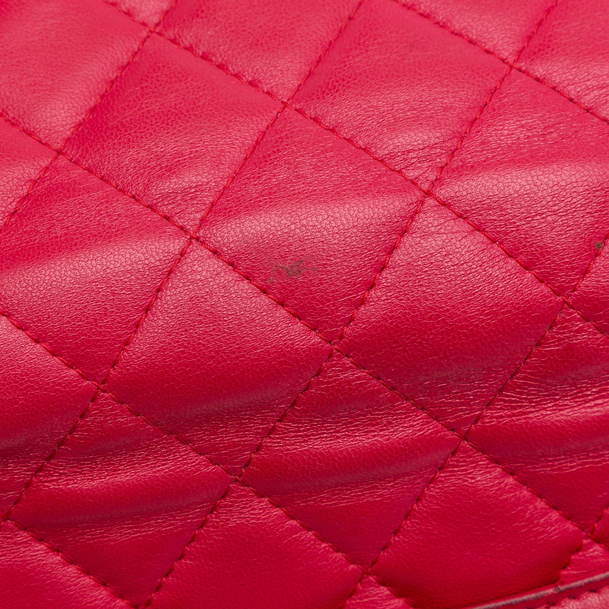 Chanel Chanel Classic Lambskin Wallet on Chain Pink Size ONE SIZE - 9 Thumbnail