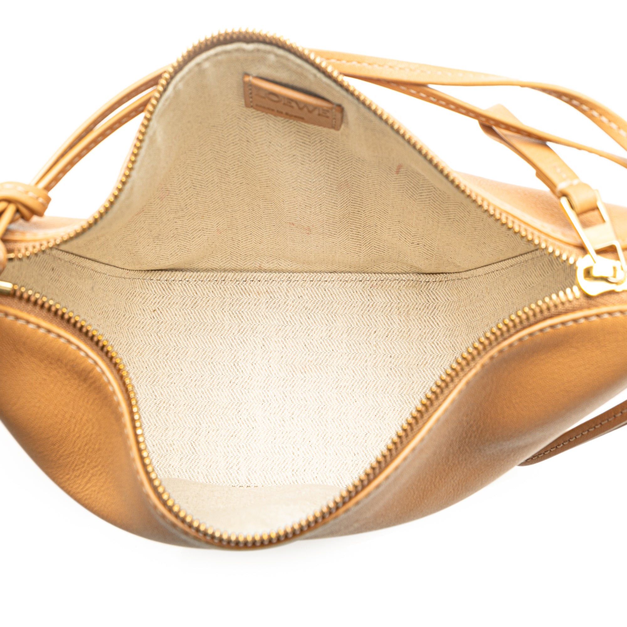 Loewe LOEWE Mini Leather Hammock Hobo Brown Size ONE SIZE - 4 Thumbnail