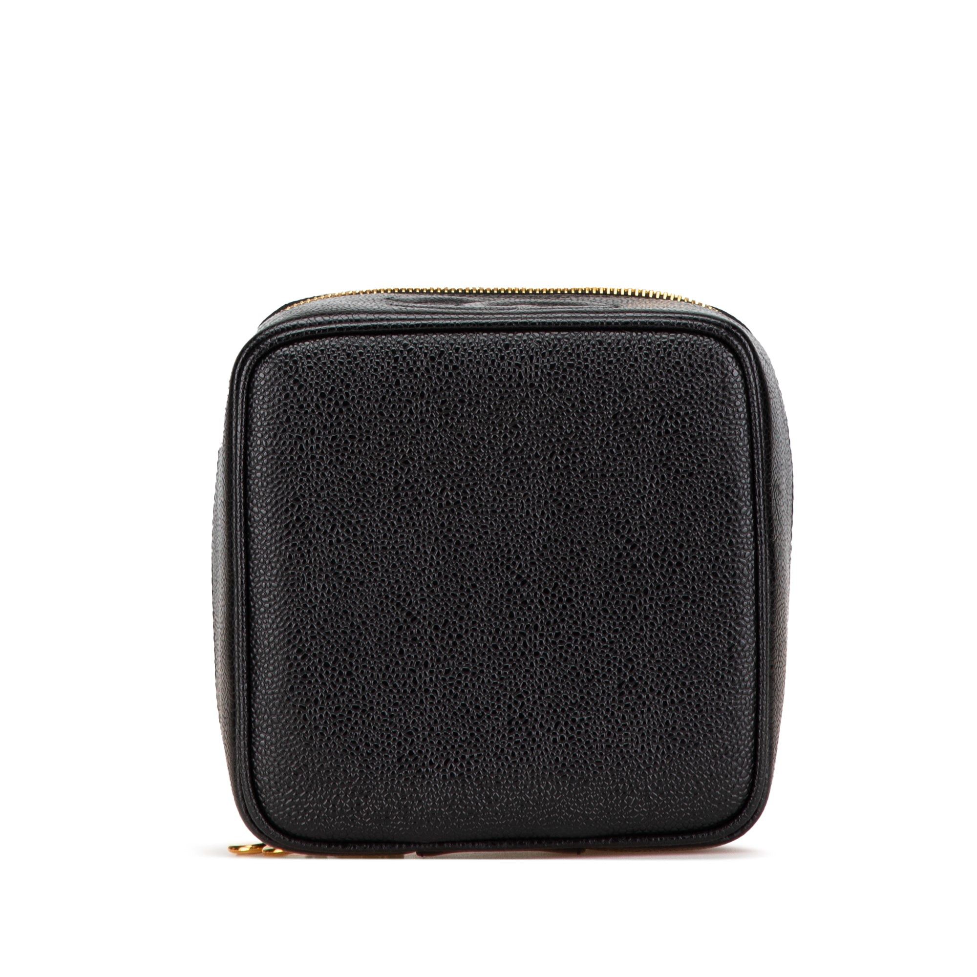 Chanel Chanel CC Caviar Vanity Case Black Size ONE SIZE - 3 Thumbnail