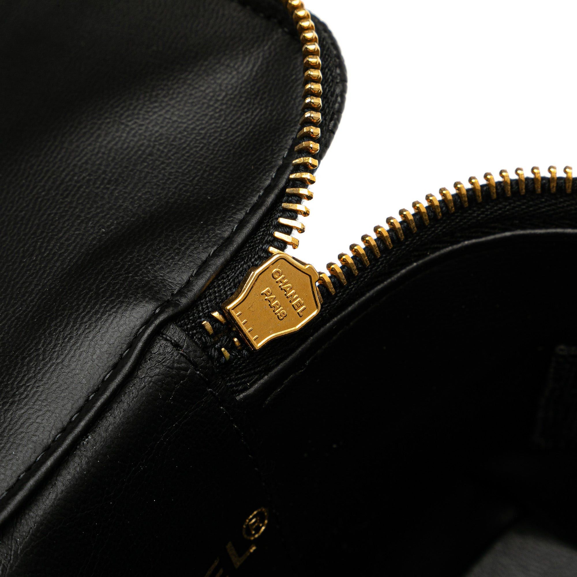 Chanel Chanel CC Caviar Vanity Case Black Size ONE SIZE - 9 Thumbnail