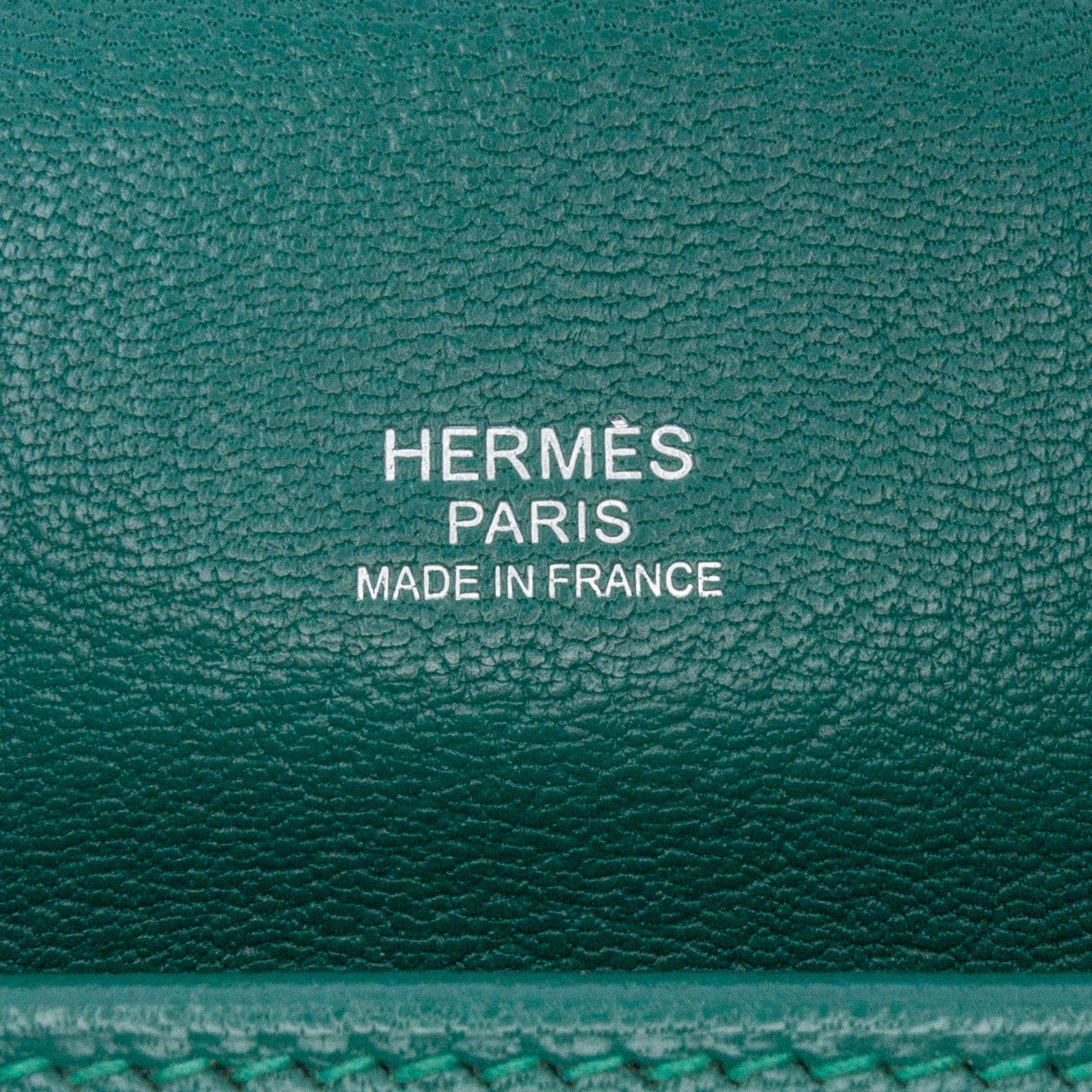 Hermes Hermès Evercolor Plume Fourre Tout 40 Green Size ONE SIZE - 5 Thumbnail
