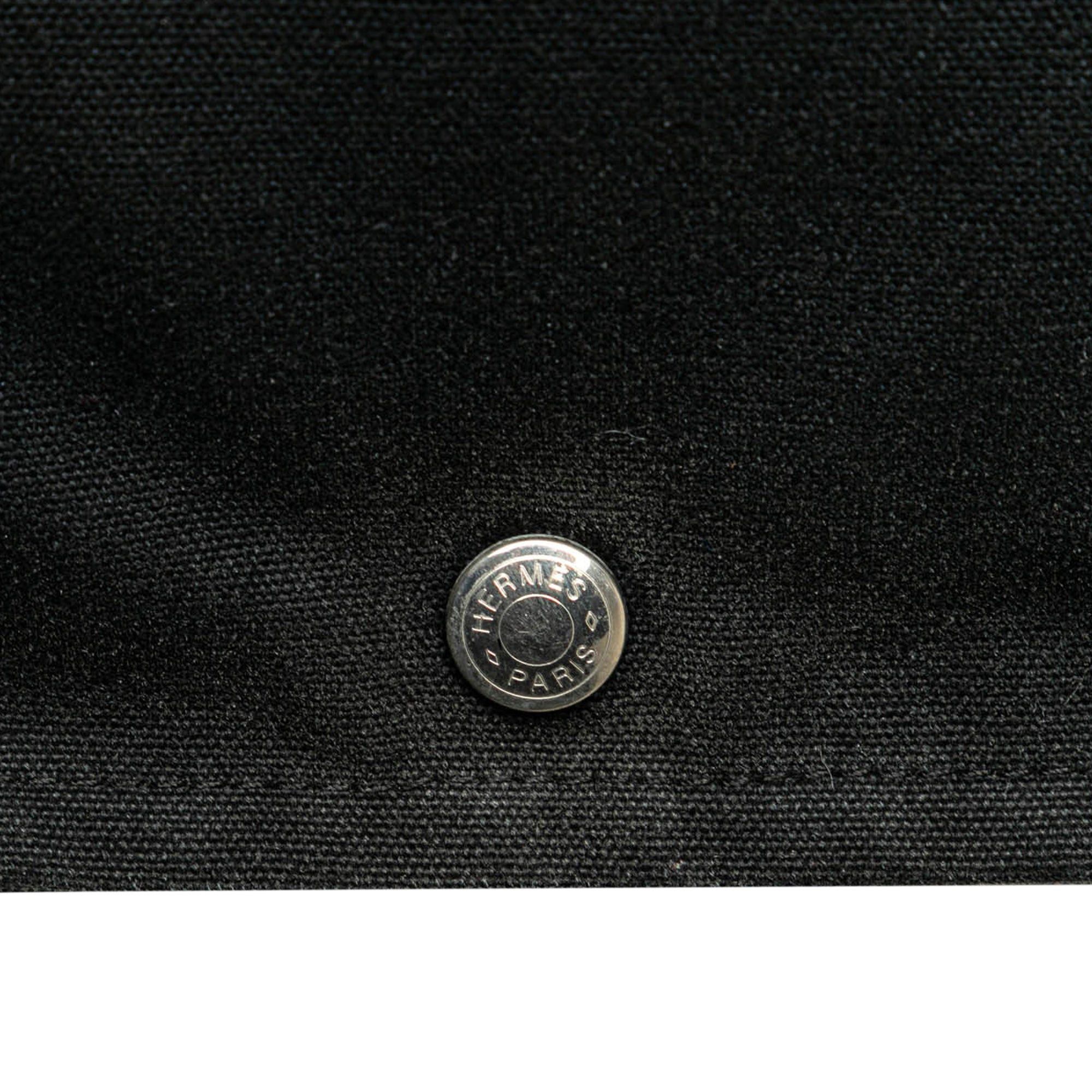 Hermes Hermès Canvas Fourre Tout Besace PM Black Size ONE SIZE - 7 Thumbnail