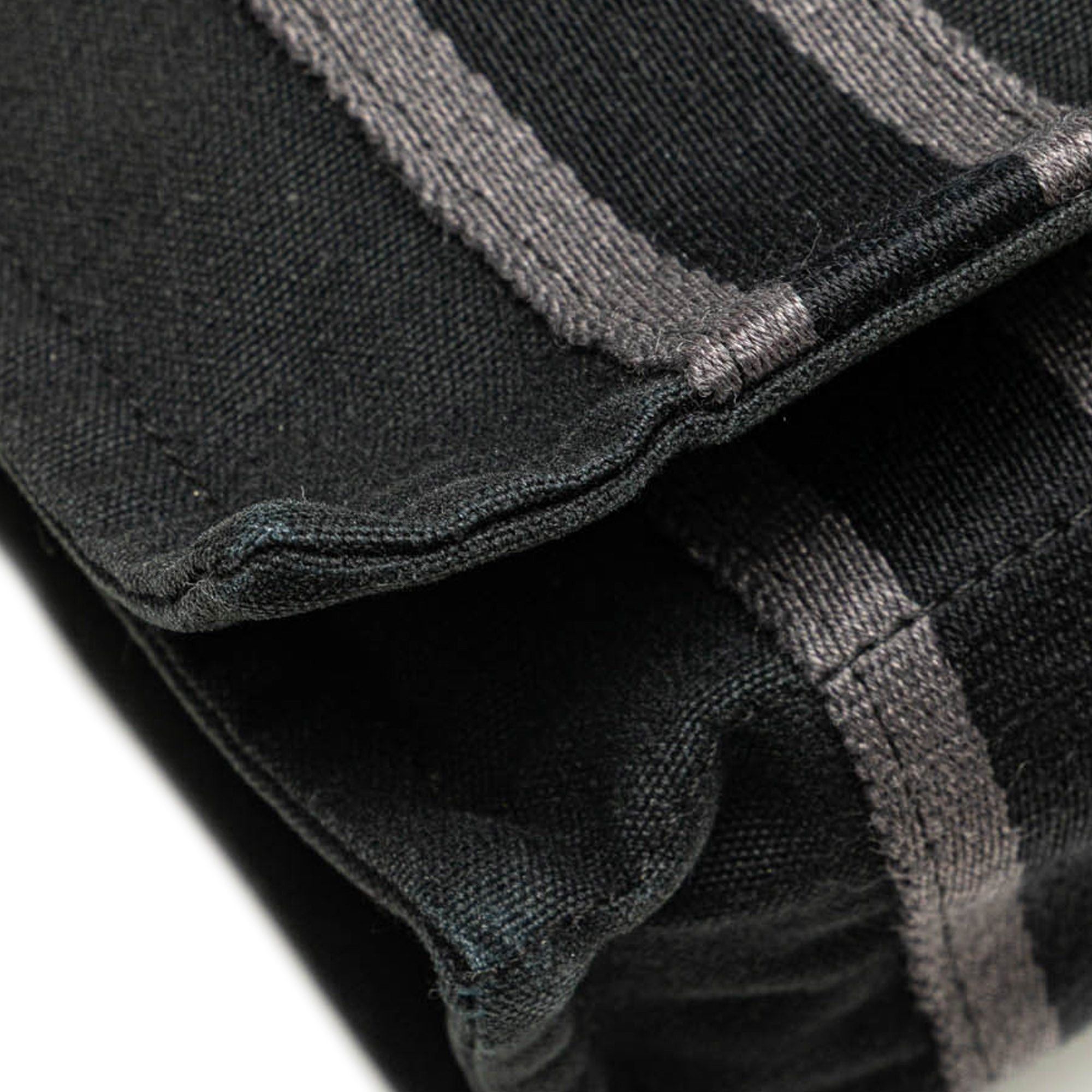 Hermes Hermès Canvas Fourre Tout Besace PM Black Size ONE SIZE - 8 Thumbnail