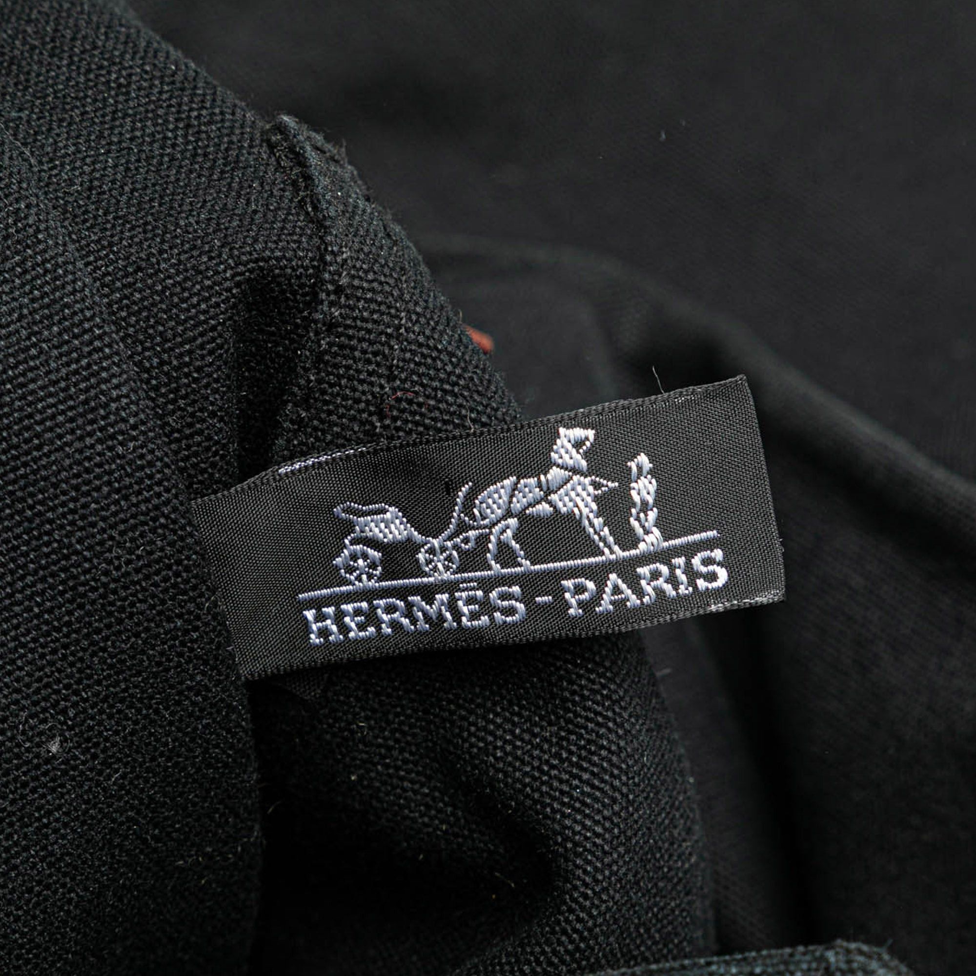 Hermes Hermès Canvas Fourre Tout Besace PM Black Size ONE SIZE - 5 Thumbnail