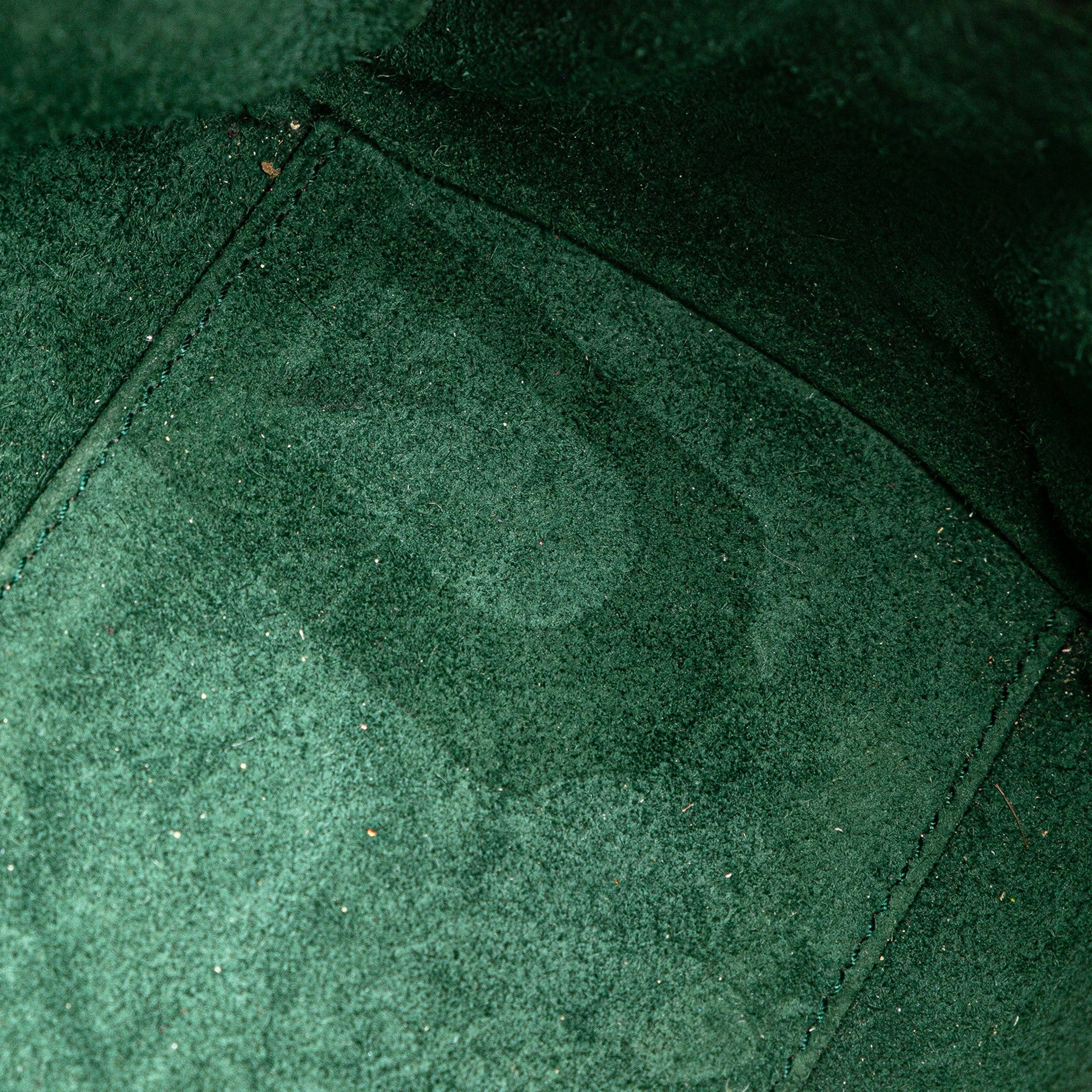 Saint Laurent Paris Saint Laurent Baby Leather Classic Duffle Satchel Green Size ONE SIZE - 9 Thumbnail